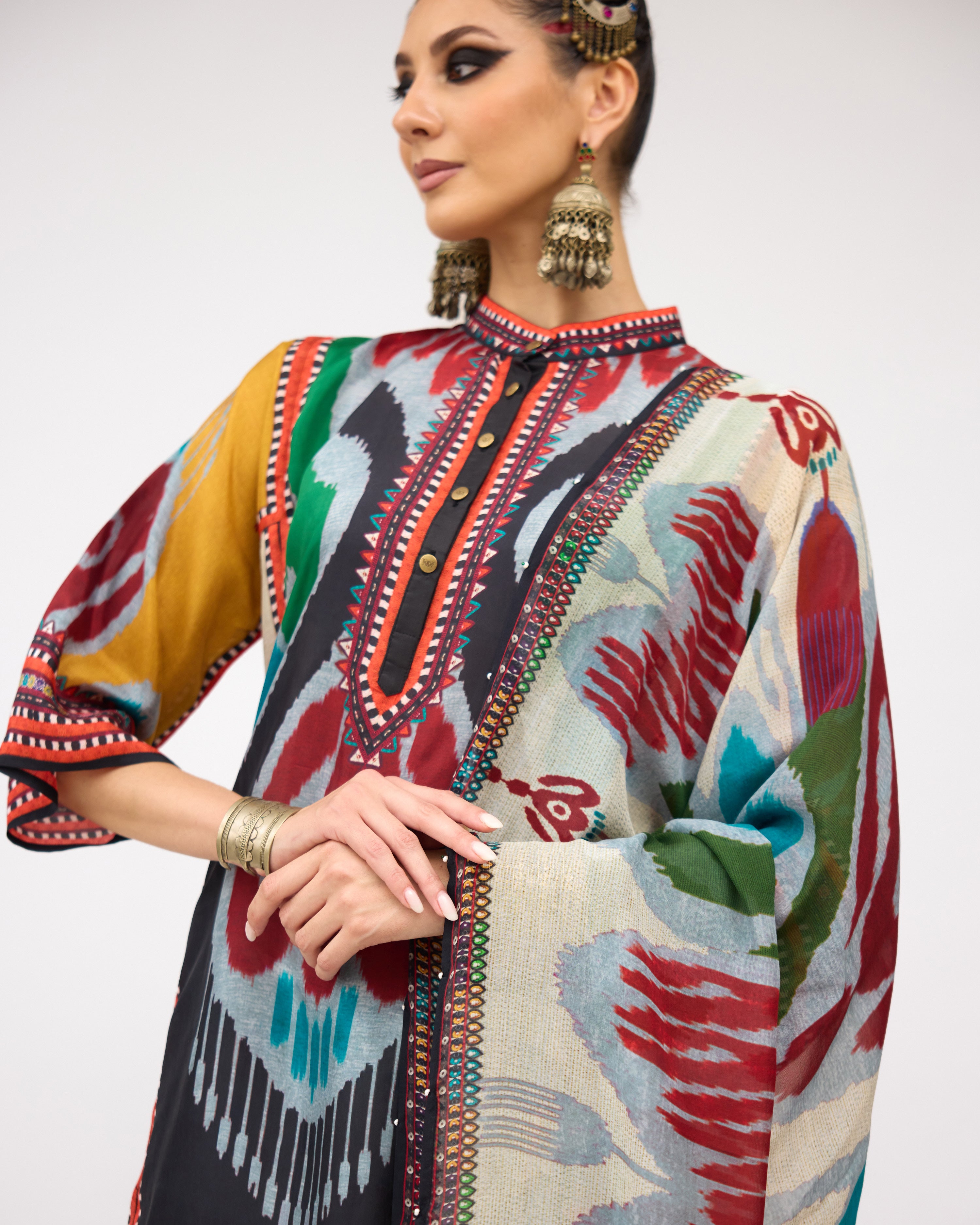 Tangier : Ghazala - Eggshell/Multi