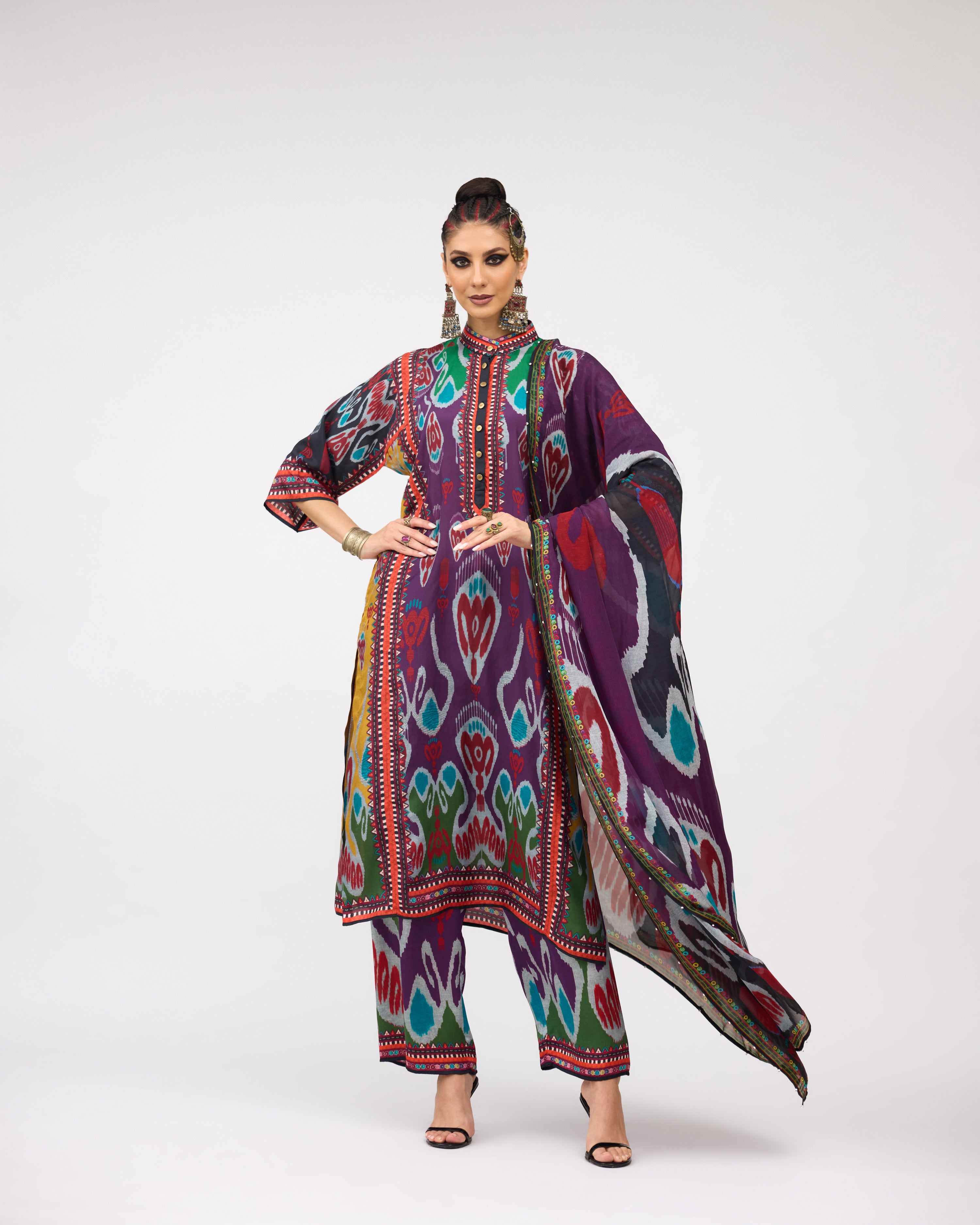 Tangier : Ghazala - Purple/Multi