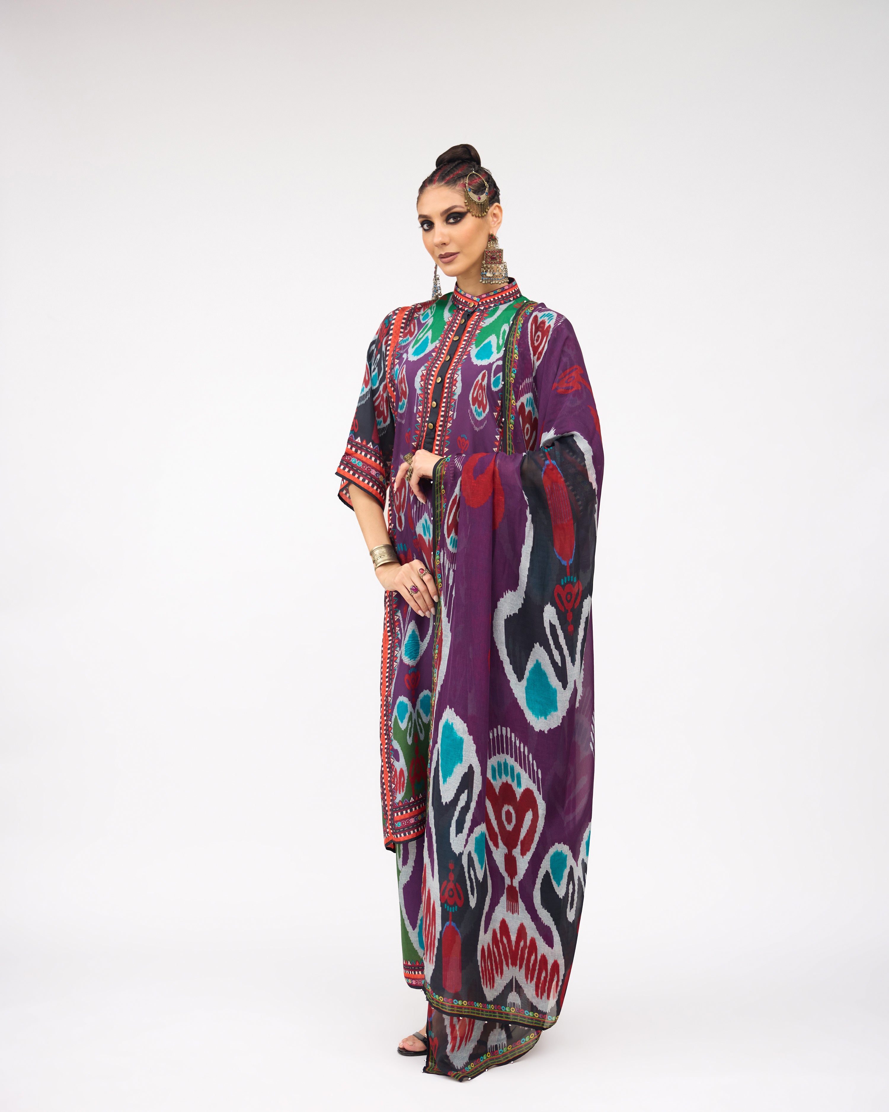 Tangier : Ghazala - Purple/Multi