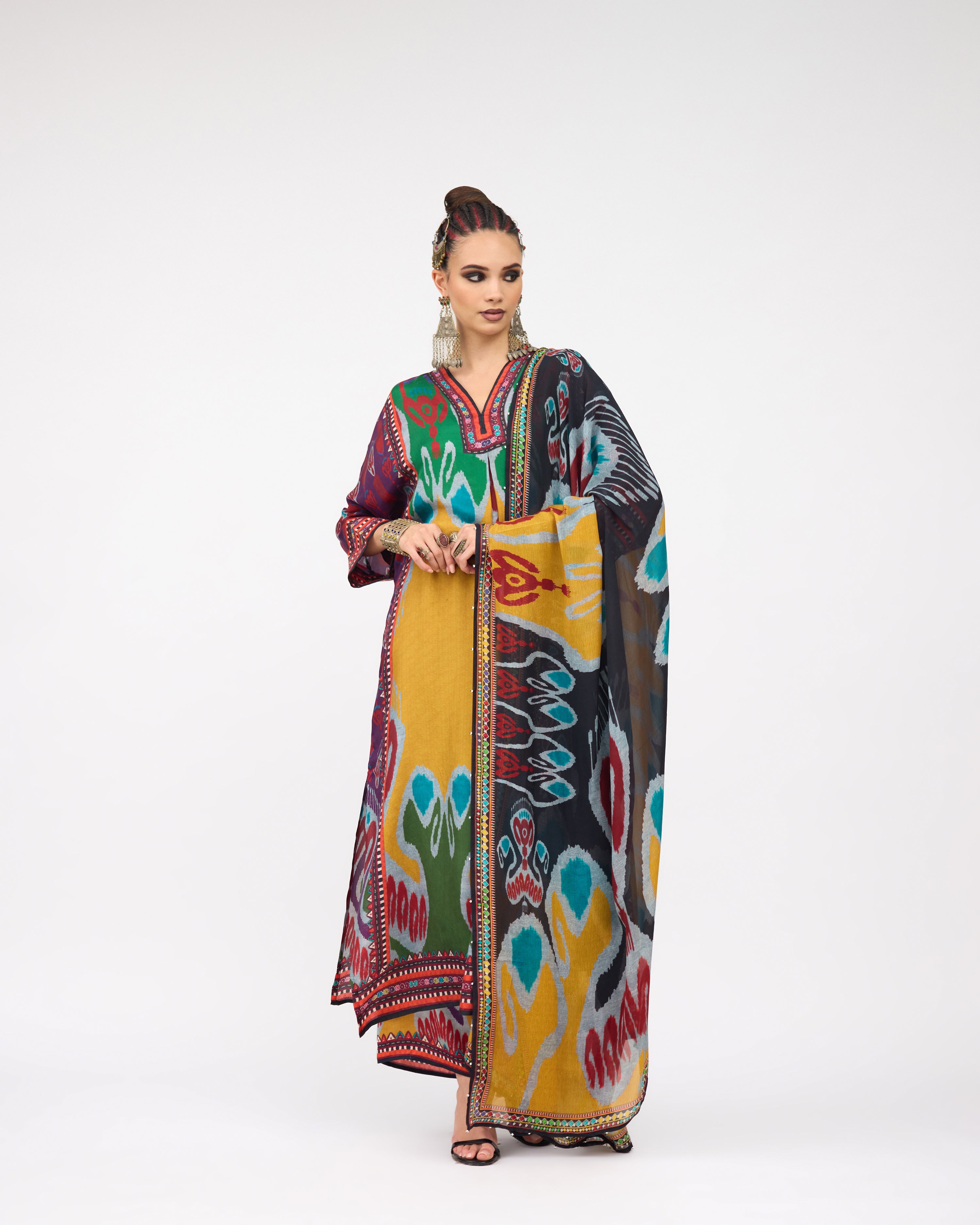 Tangier : Banera - Mustard/Multi