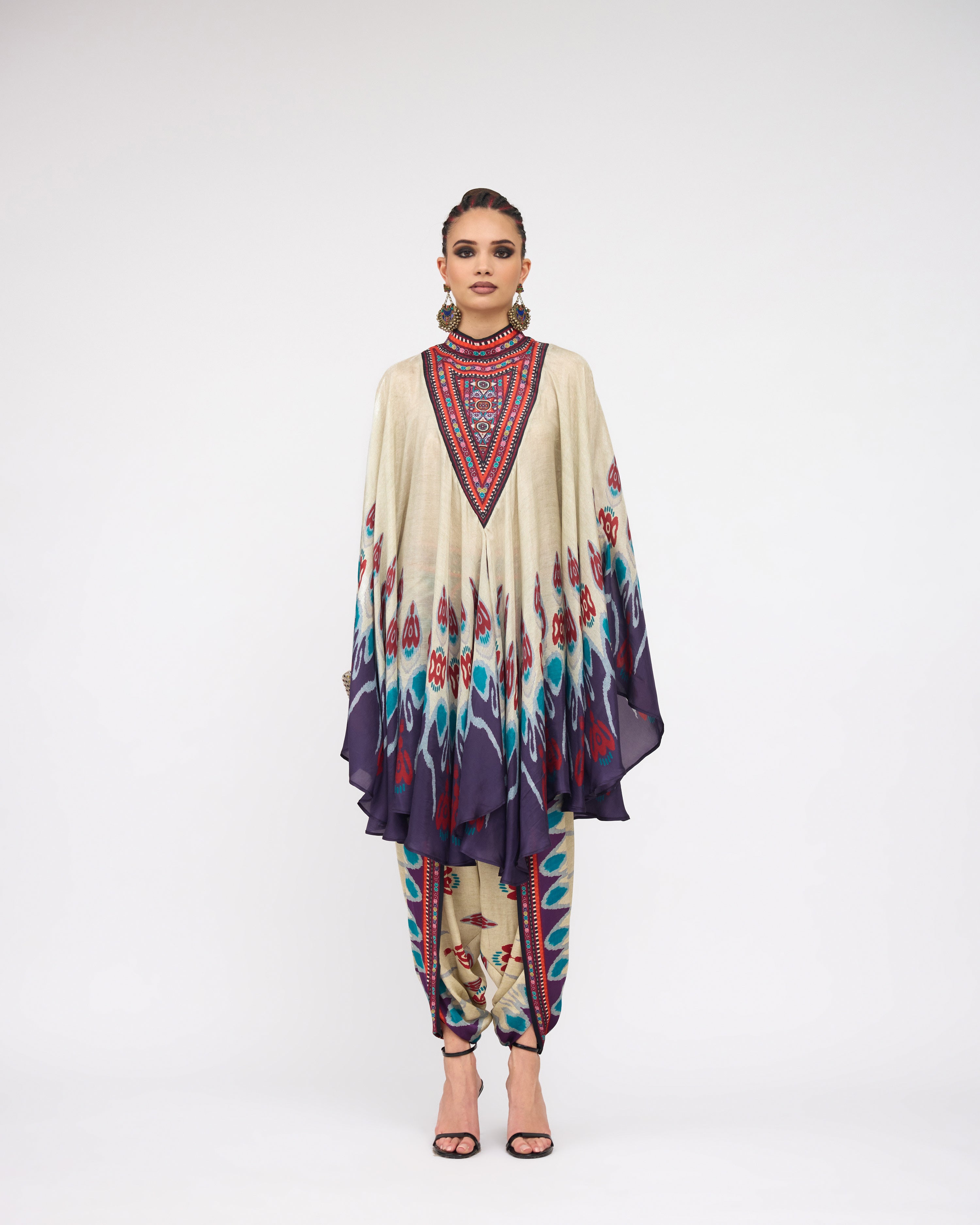Tangier : Farah - Eggshell/Multi