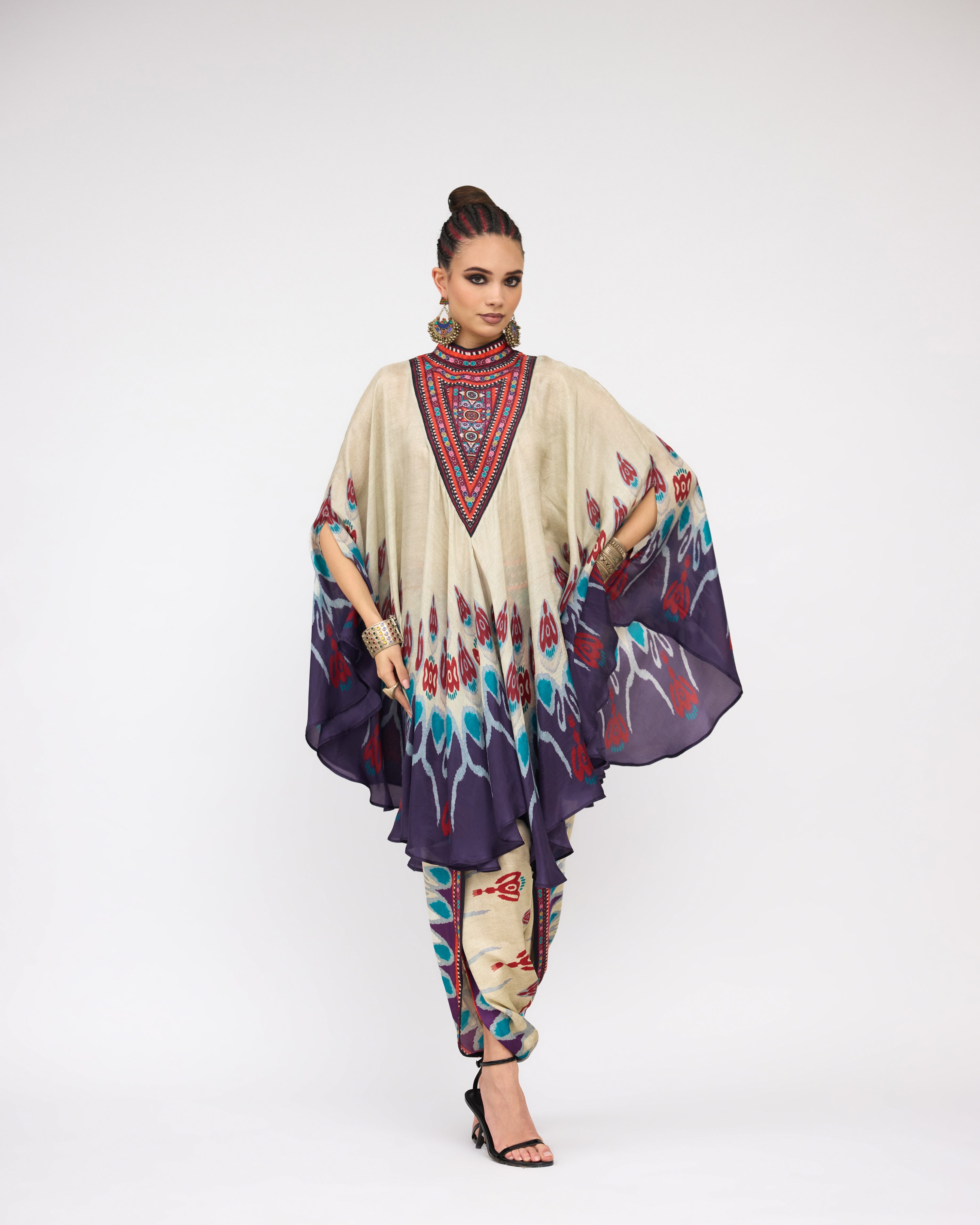 Tangier : Farah - Eggshell/Multi