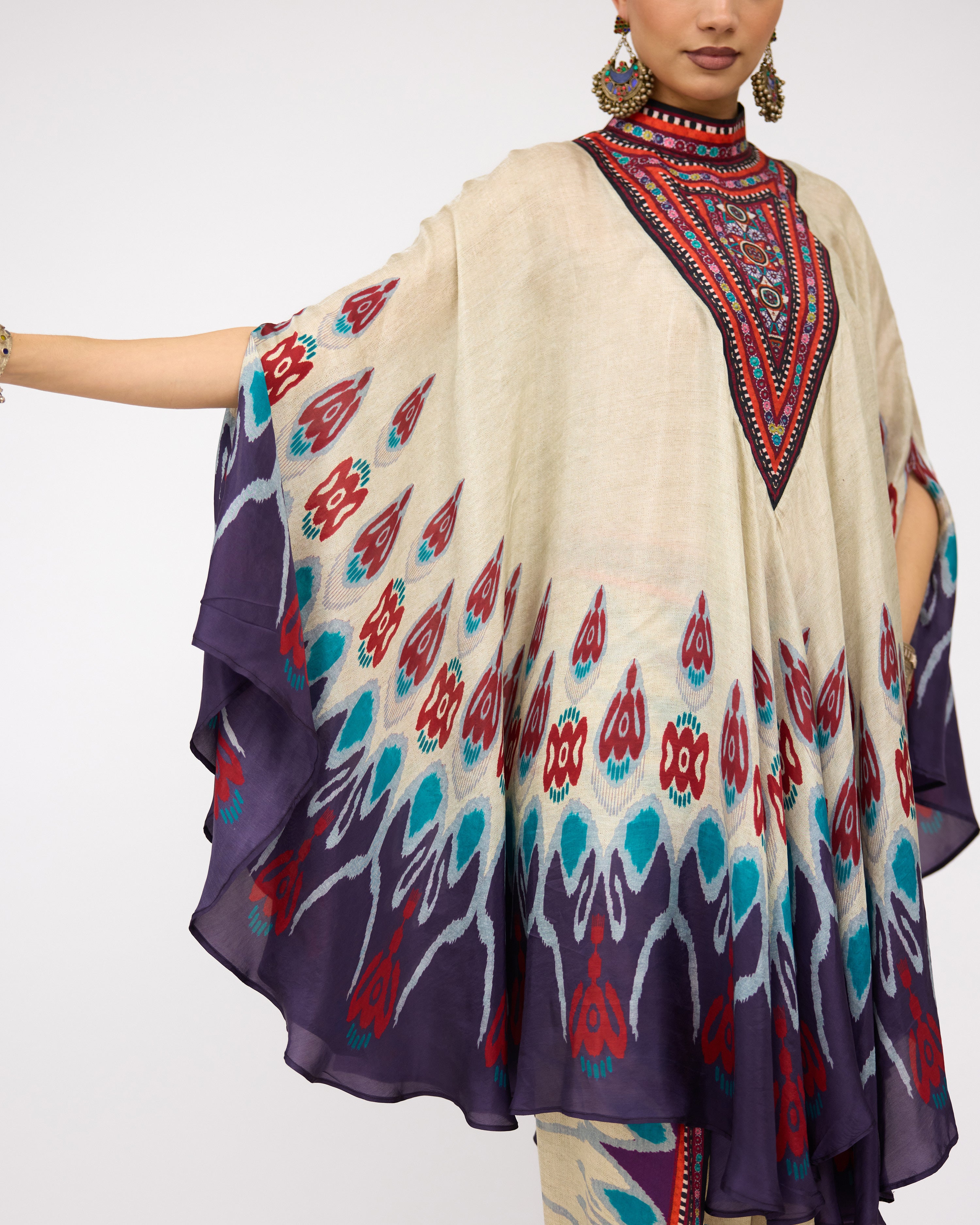 Tangier : Farah - Eggshell/Multi