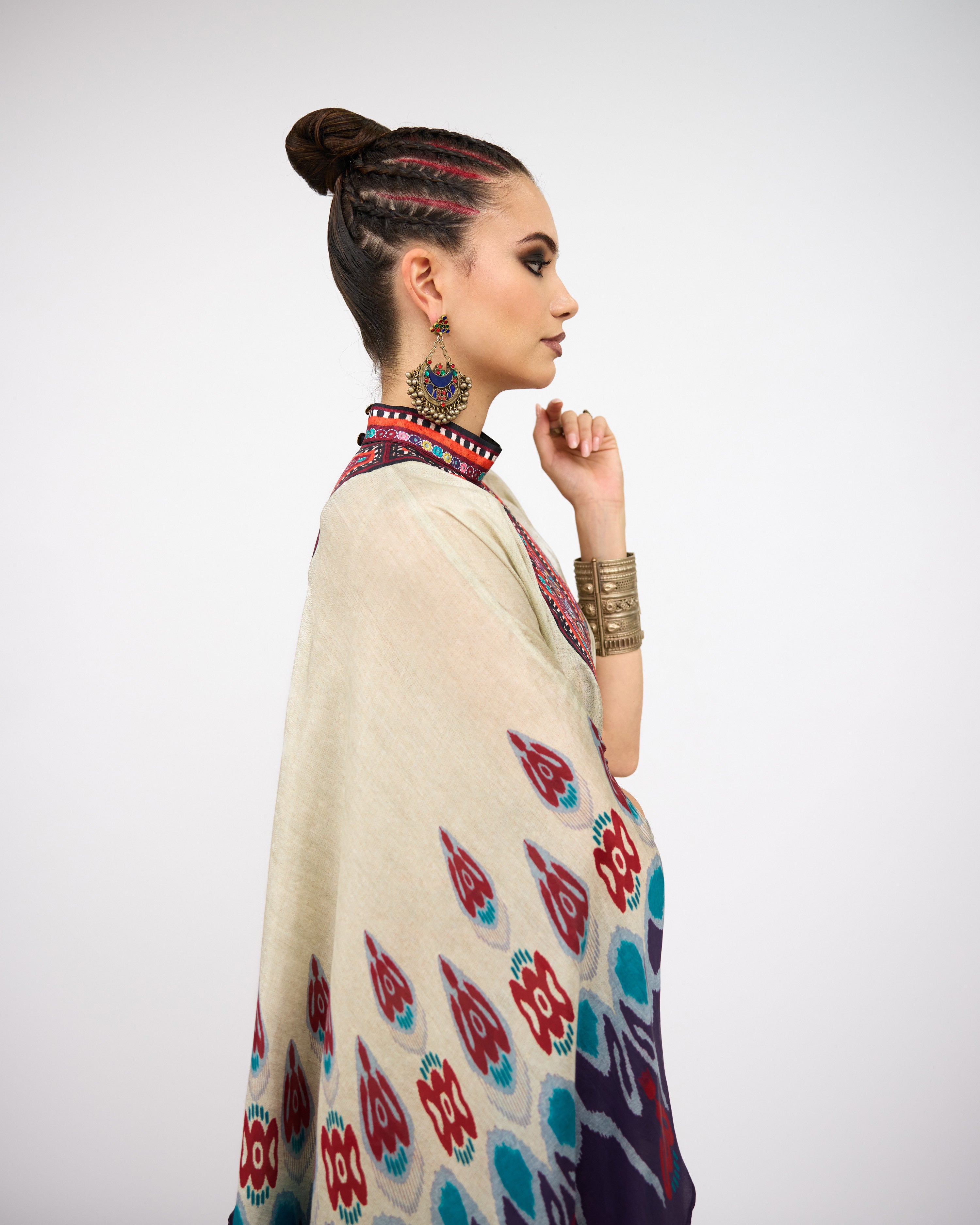 Tangier : Farah - Eggshell/Multi