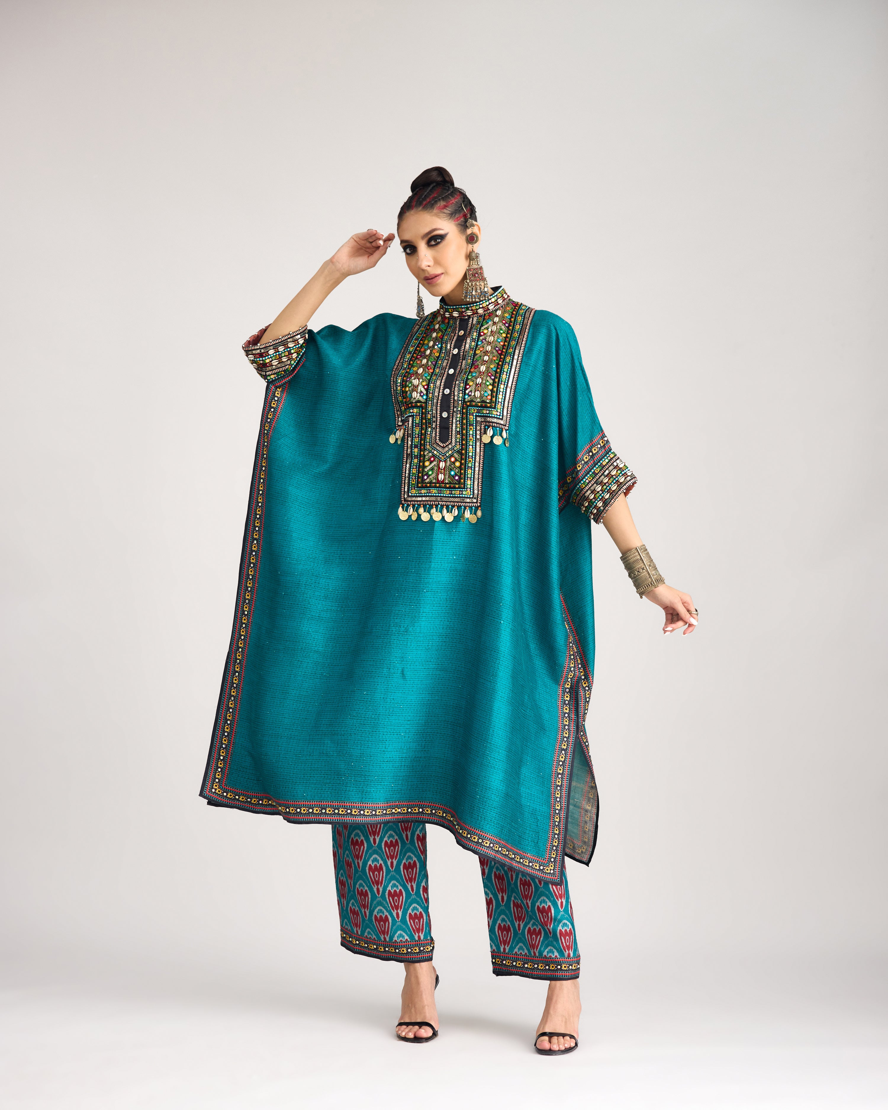 Tangier : Kanish - Turquoise