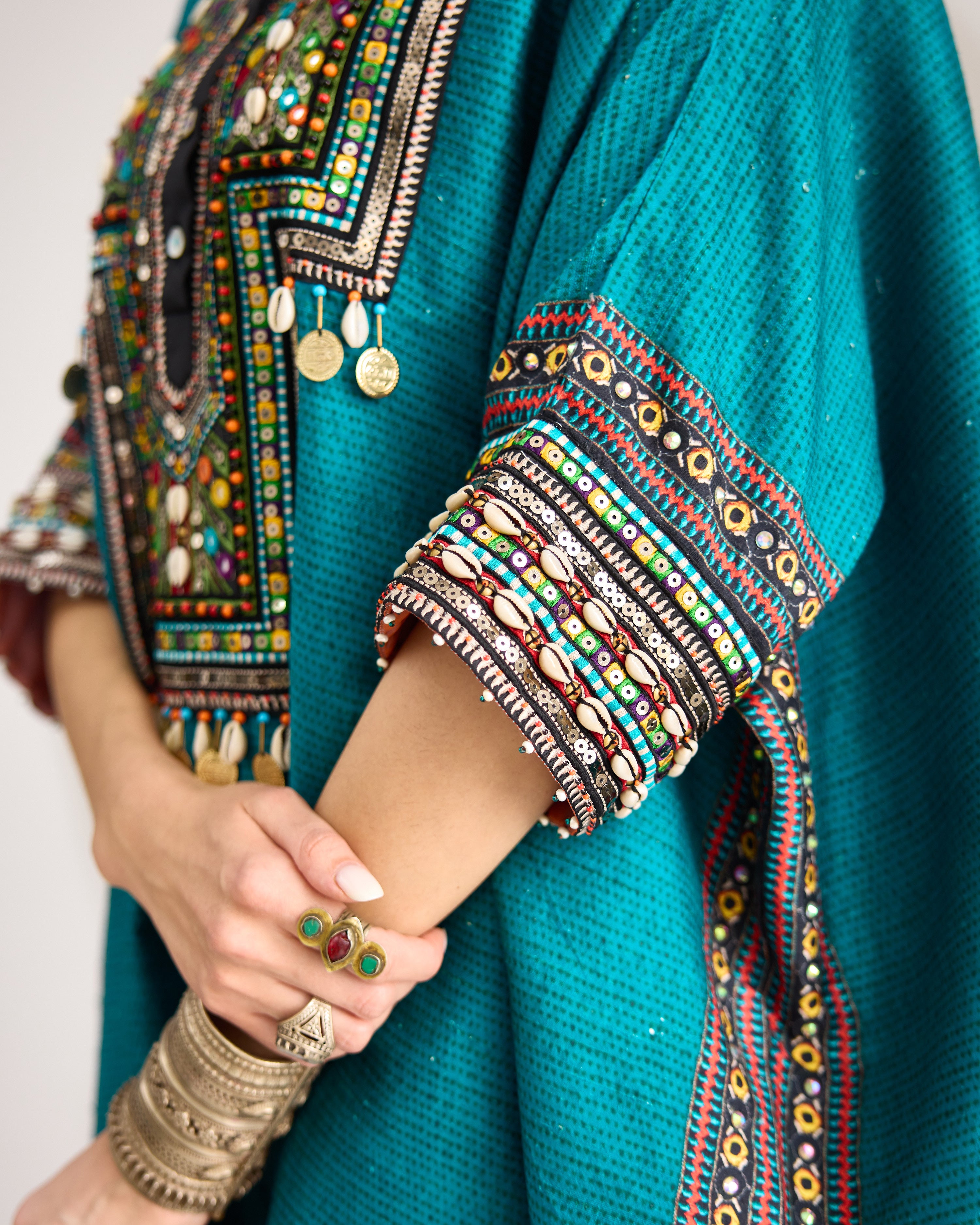 Tangier : Kanish - Turquoise