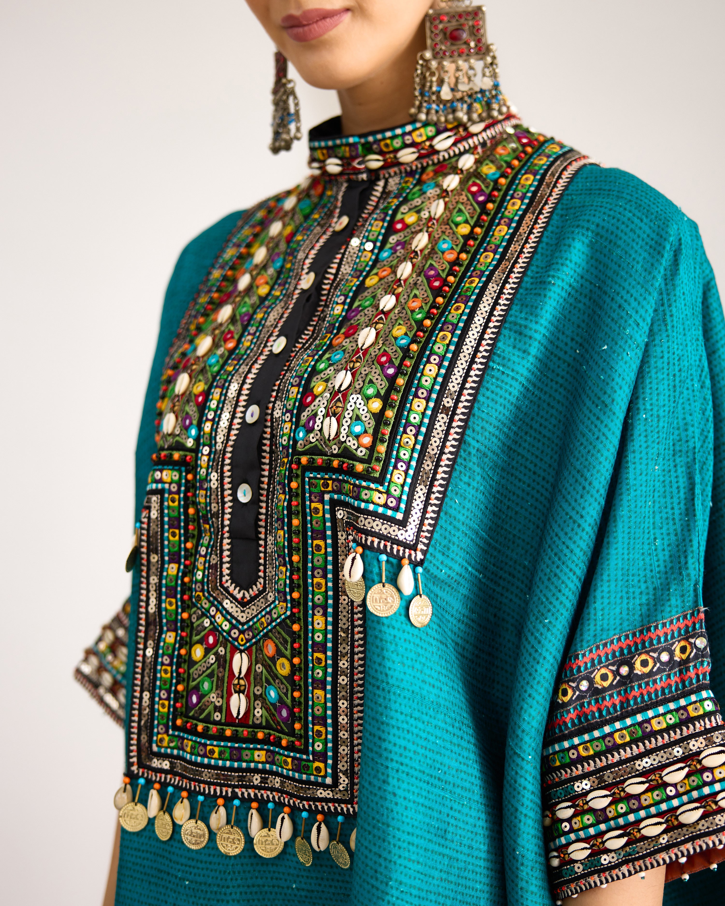 Tangier : Kanish - Turquoise