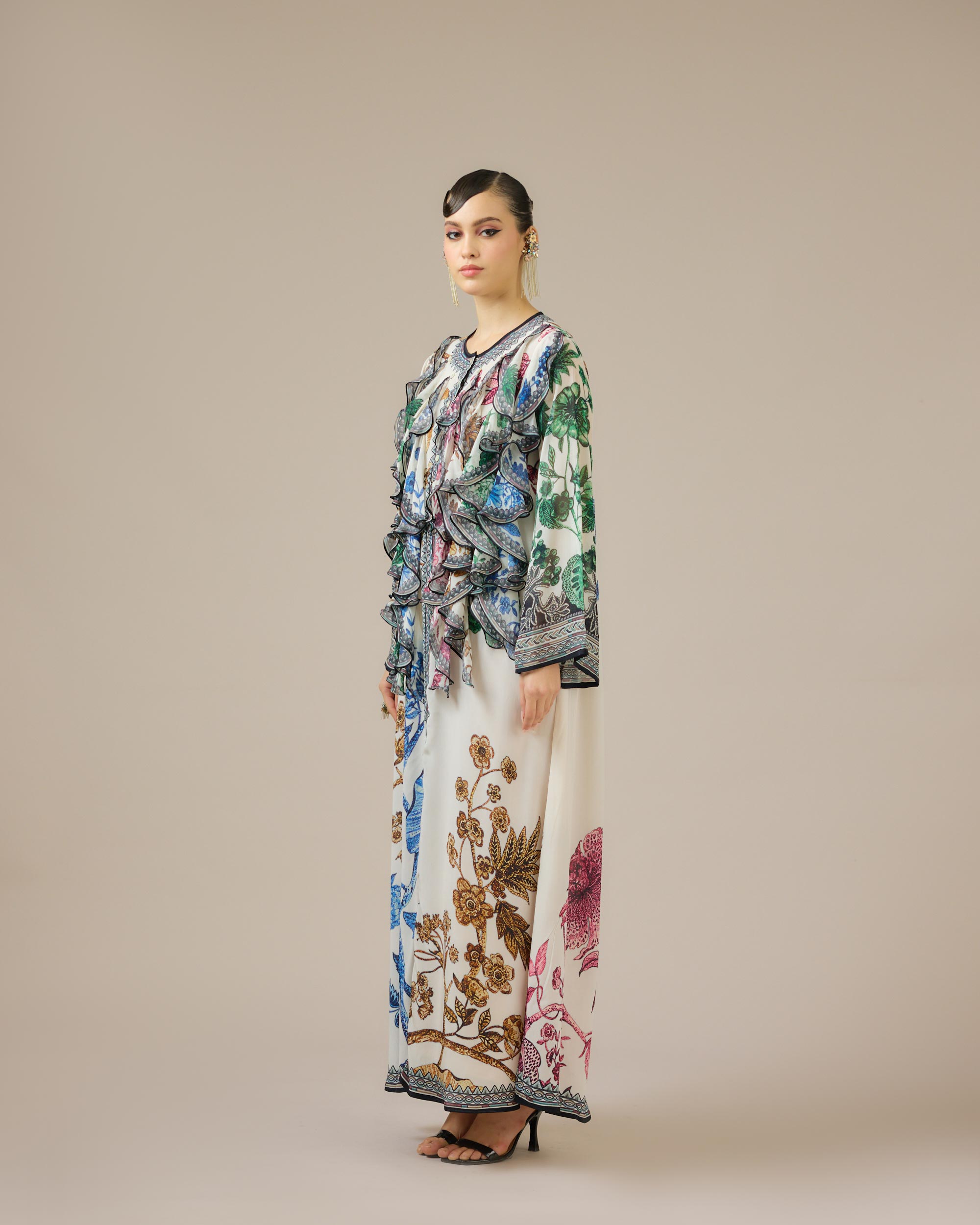 Florence : Franchesca - White/Multi