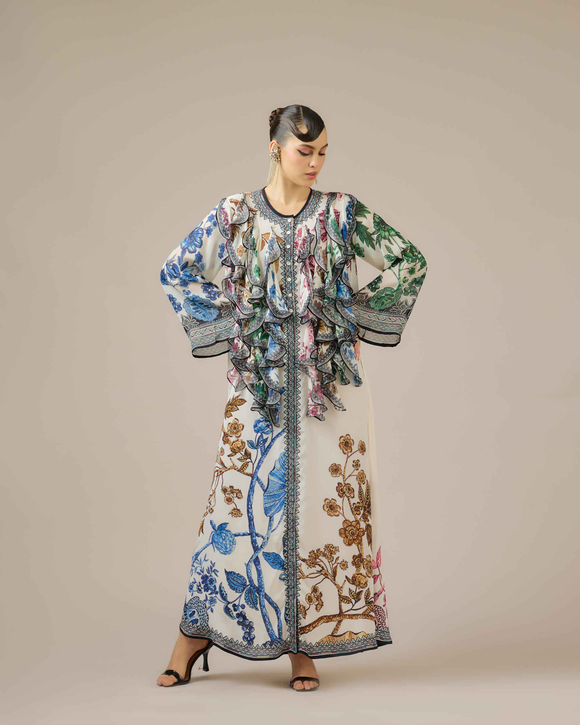 Florence : Franchesca - White/Multi