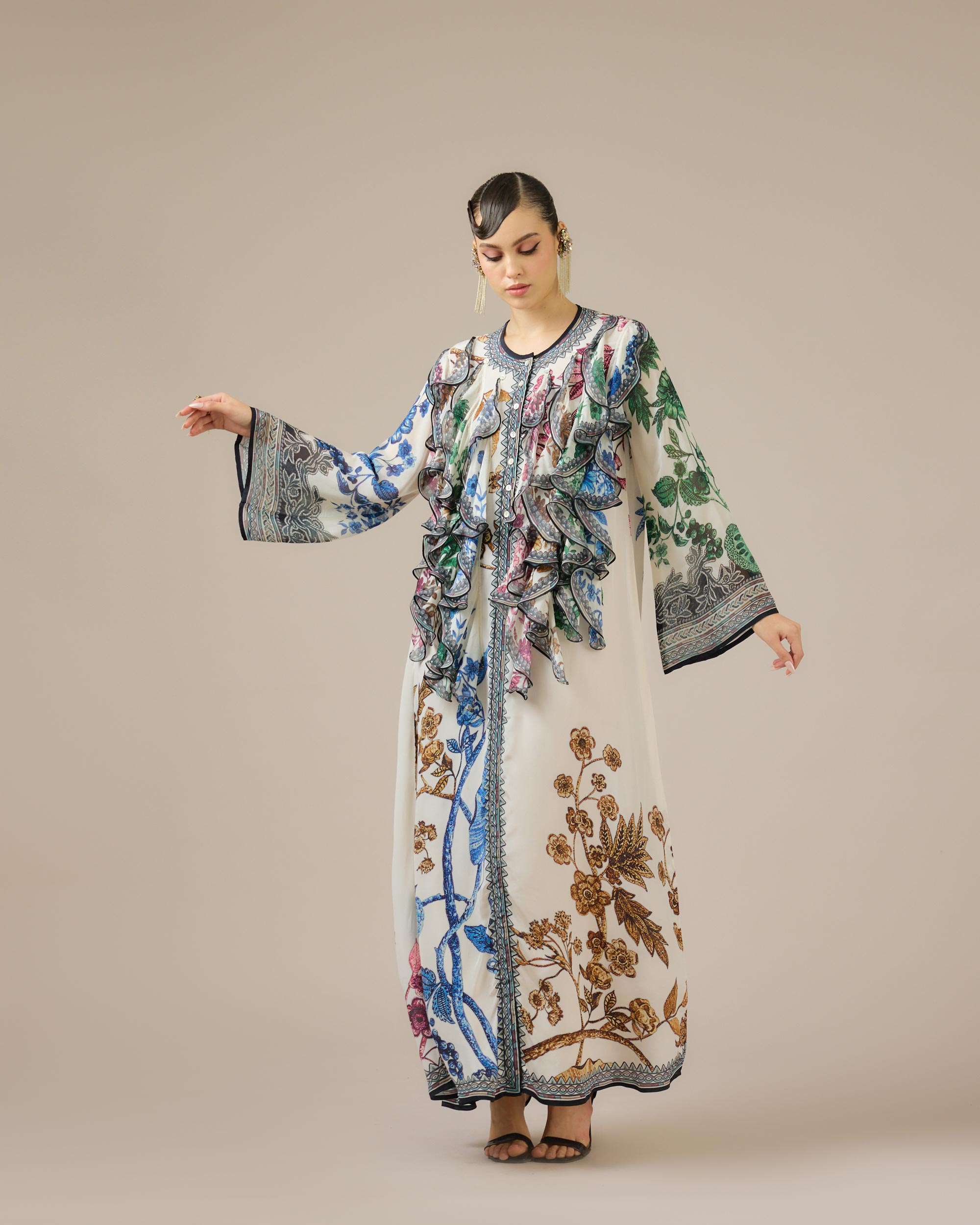 Florence : Franchesca - White/Multi