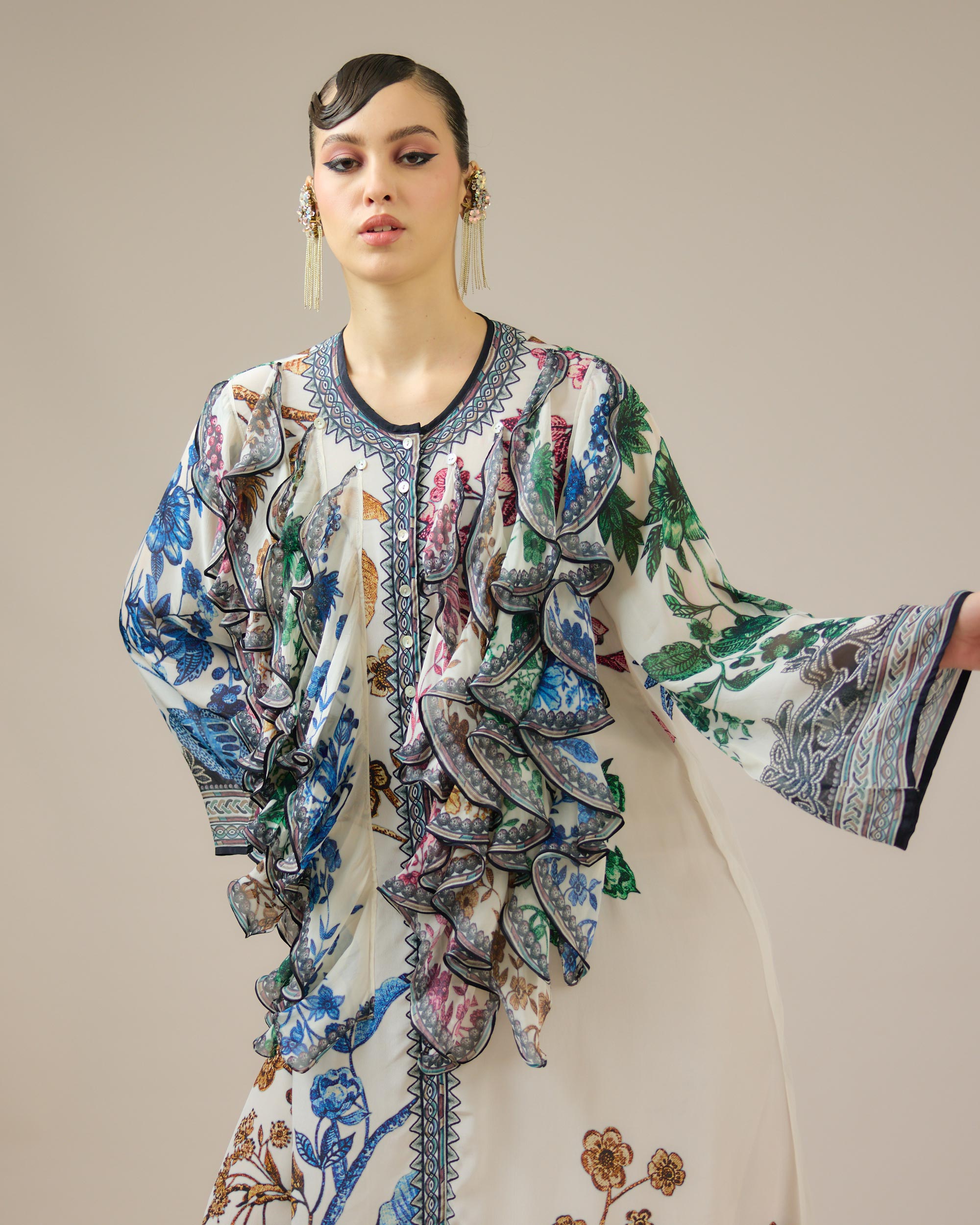Florence : Franchesca - White/Multi