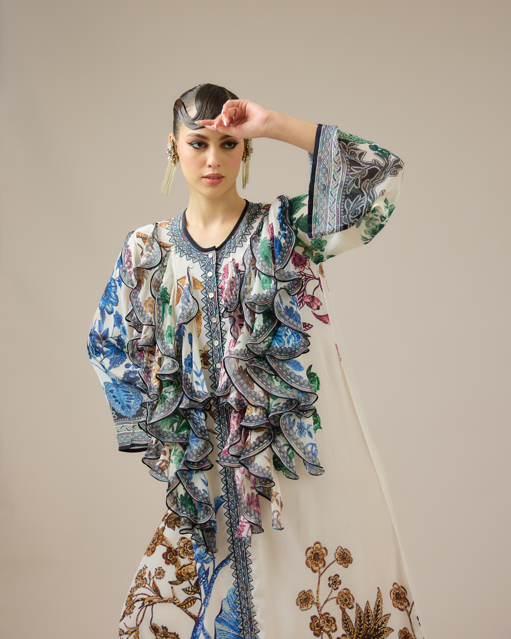 Florence : Franchesca - White/Multi