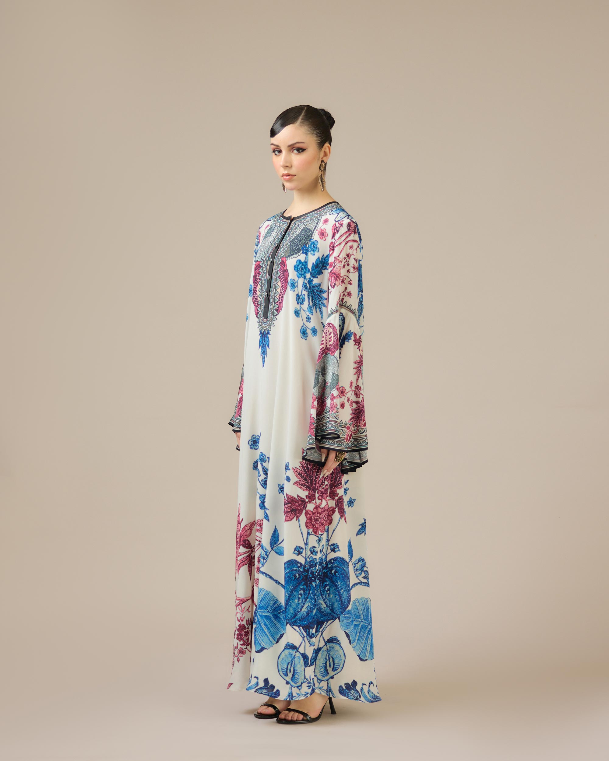 Florence : Bionda - Blue/Raspberry