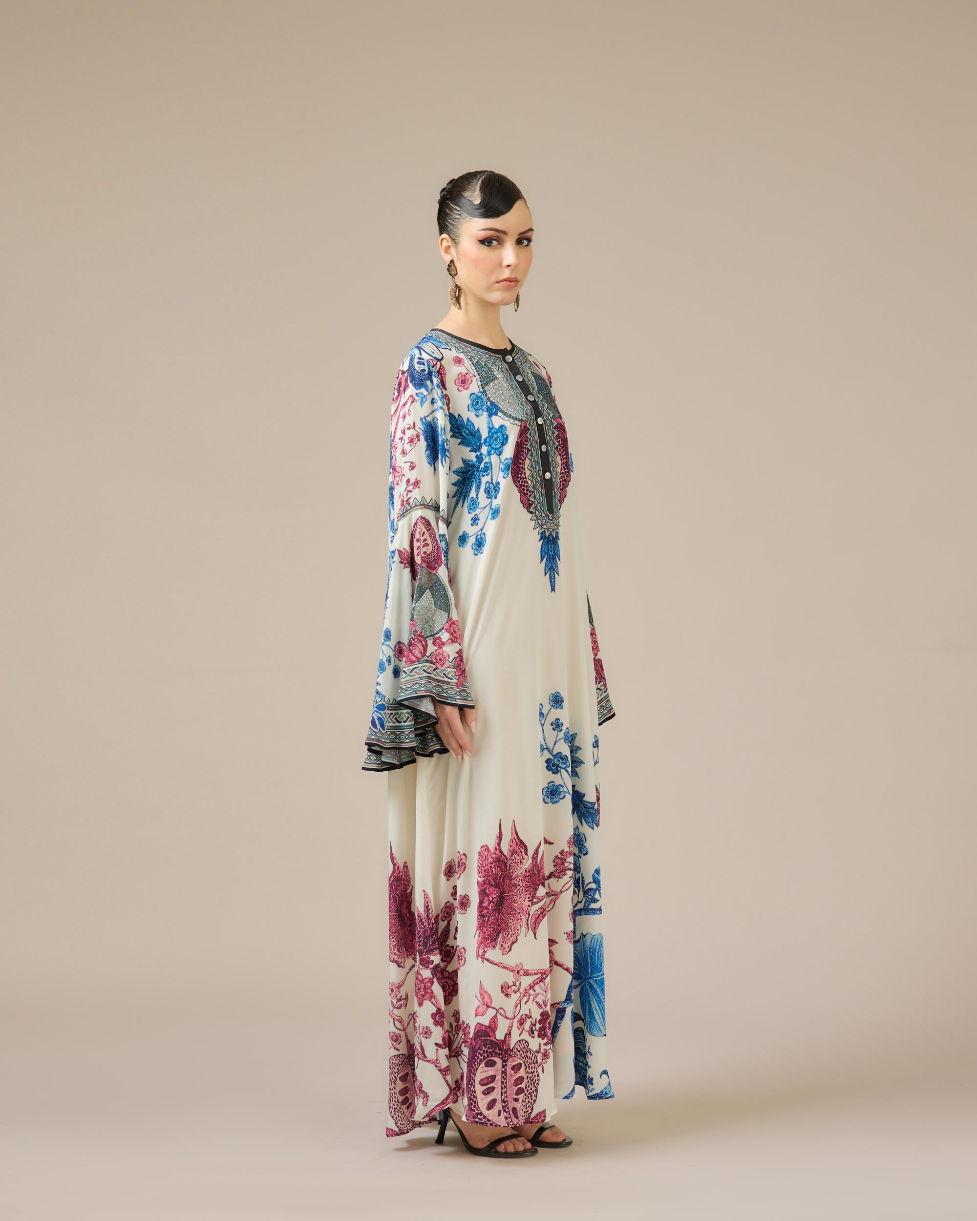 Florence : Bionda - Blue/Raspberry