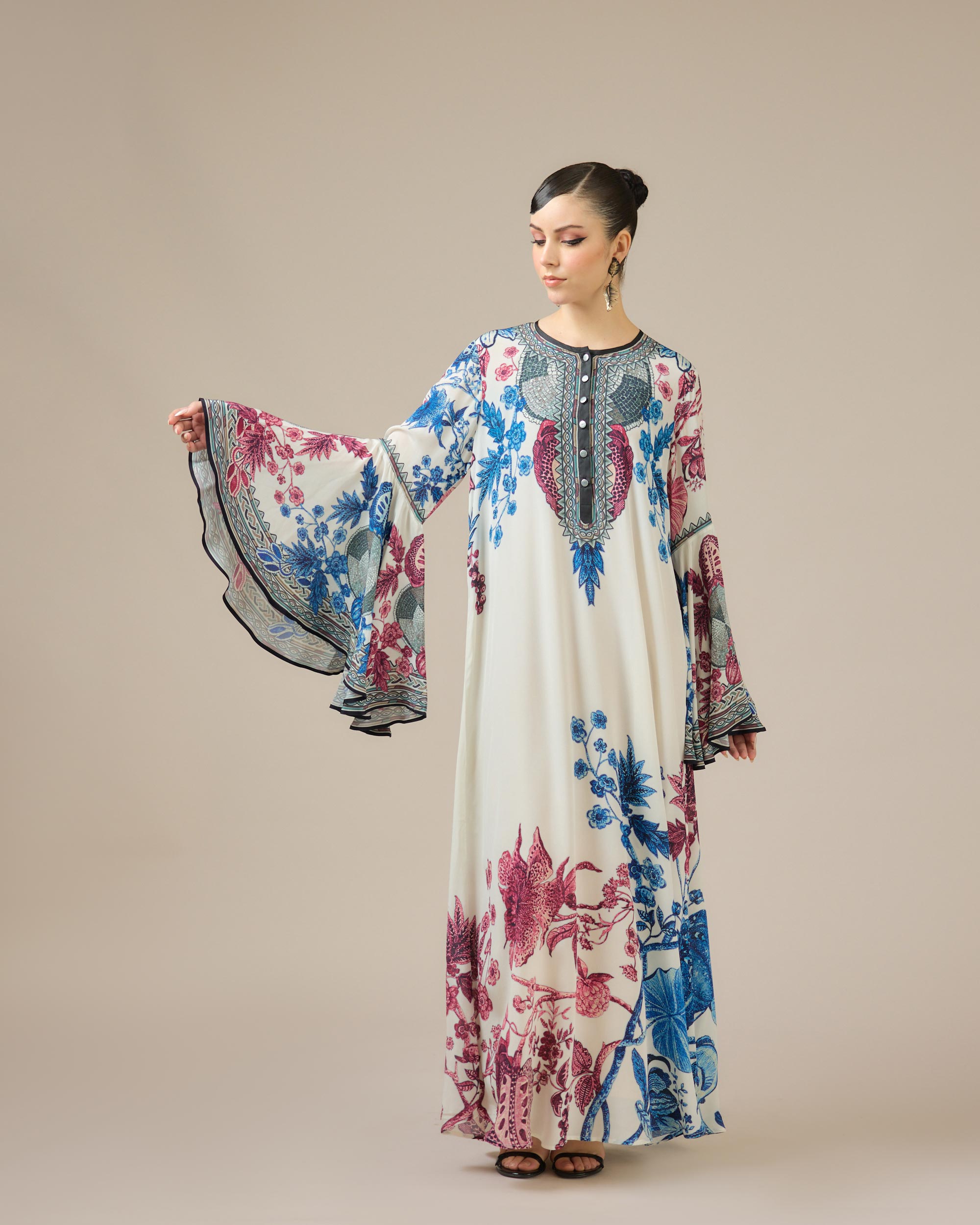Florence : Bionda - Blue/Raspberry