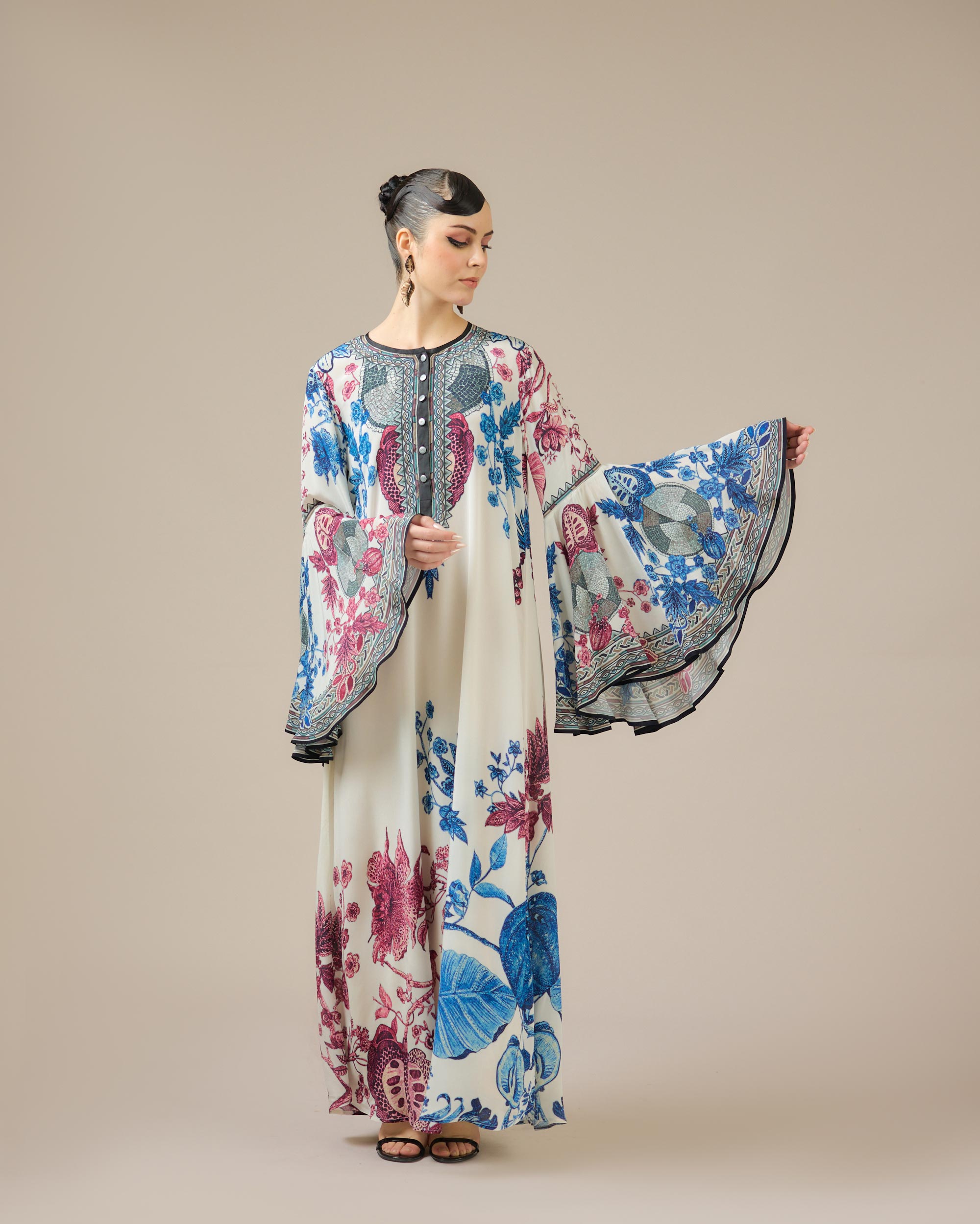 Florence : Bionda - Blue/Raspberry