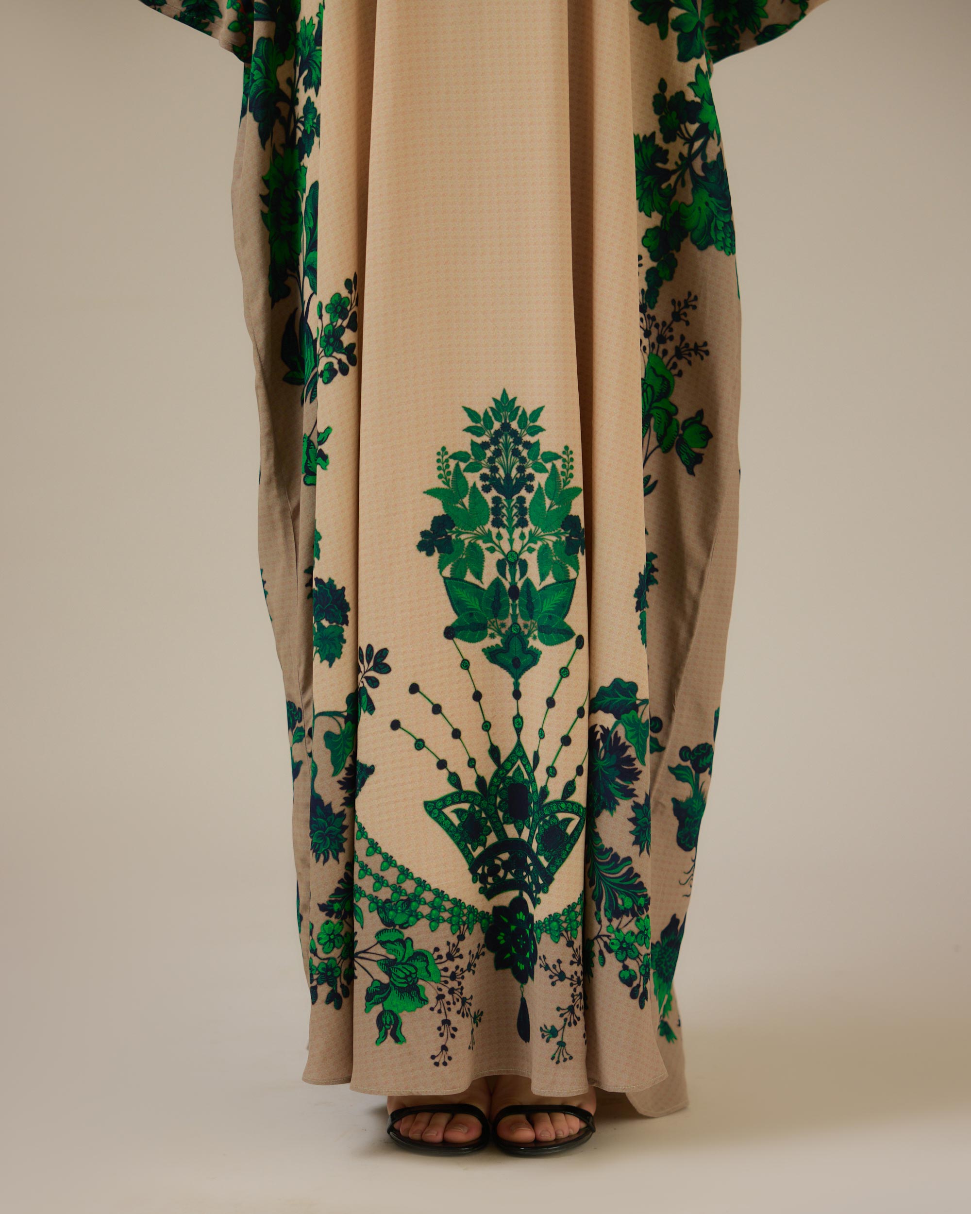 Nizam : Mabel - Nude/Emerald