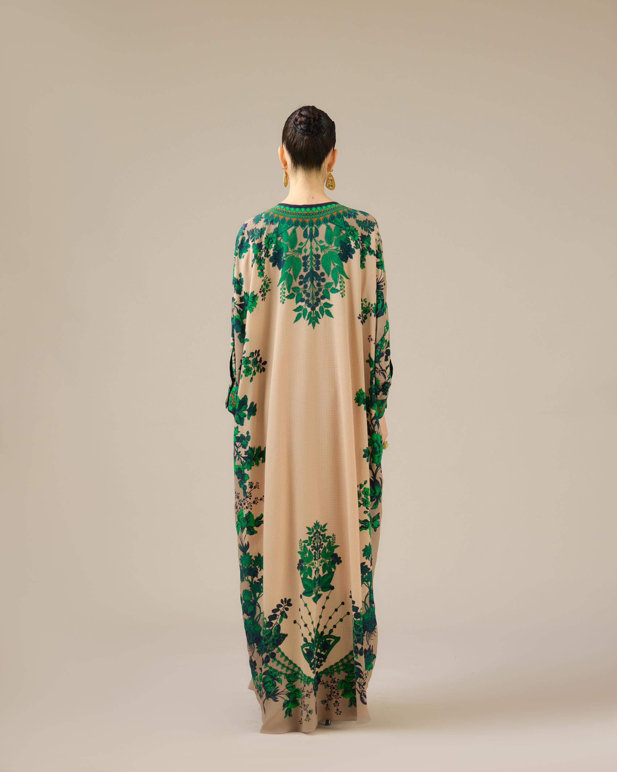 Nizam : Mabel - Nude/Emerald