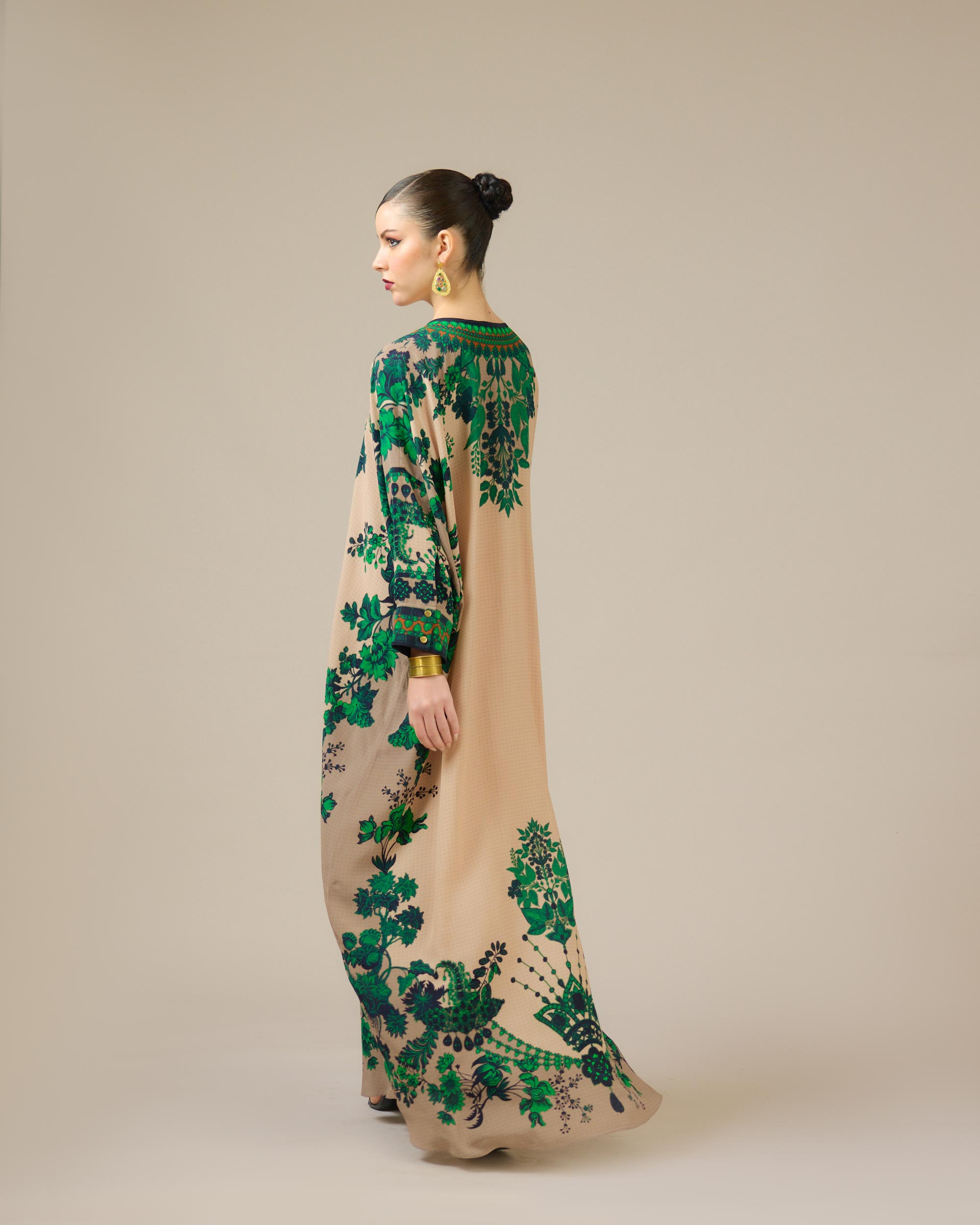 Nizam : Mabel - Nude/Emerald