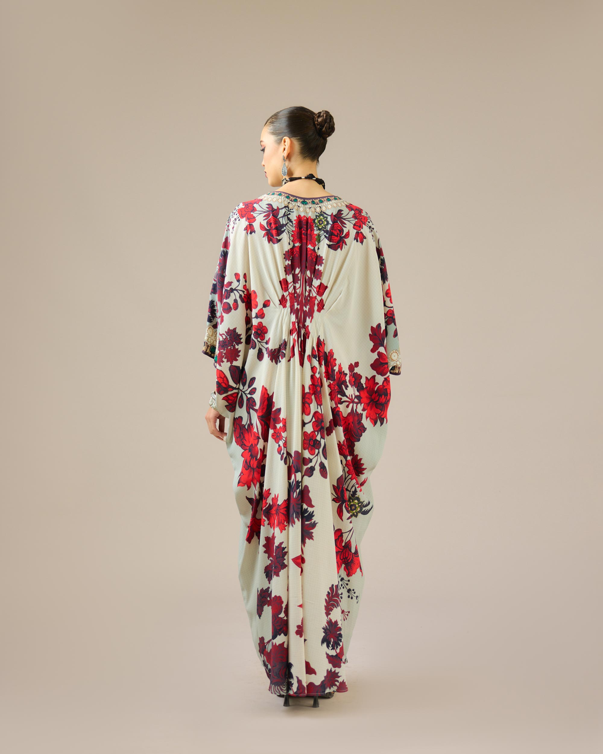 Nizam : Imama - Ivory/Red