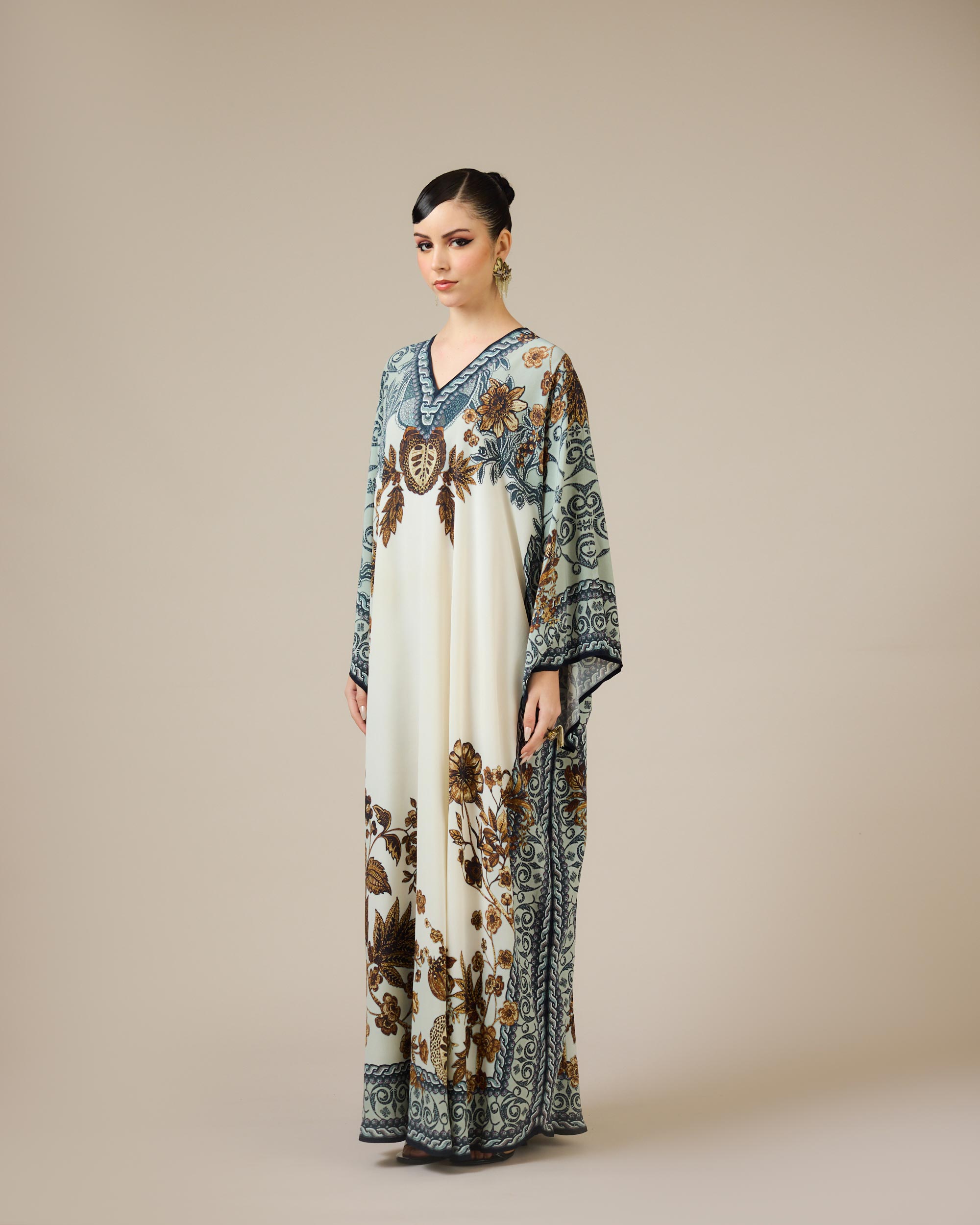 Florence : Ghufrina - Gold/White