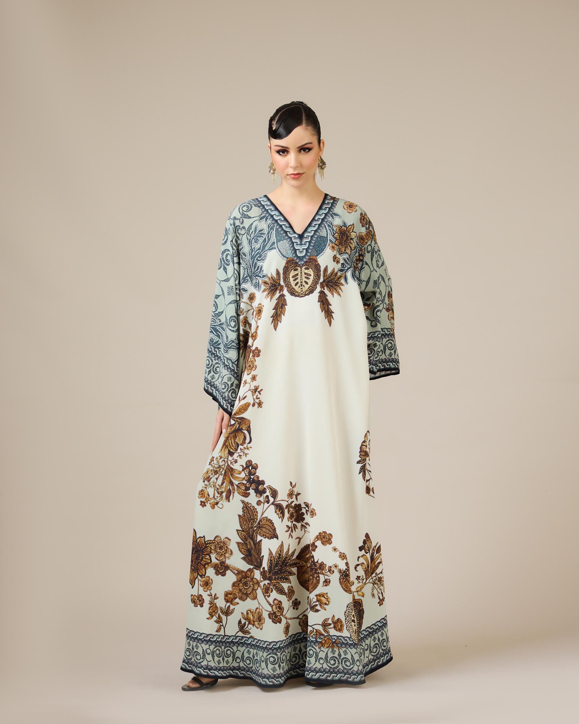 Florence : Ghufrina - Gold/White