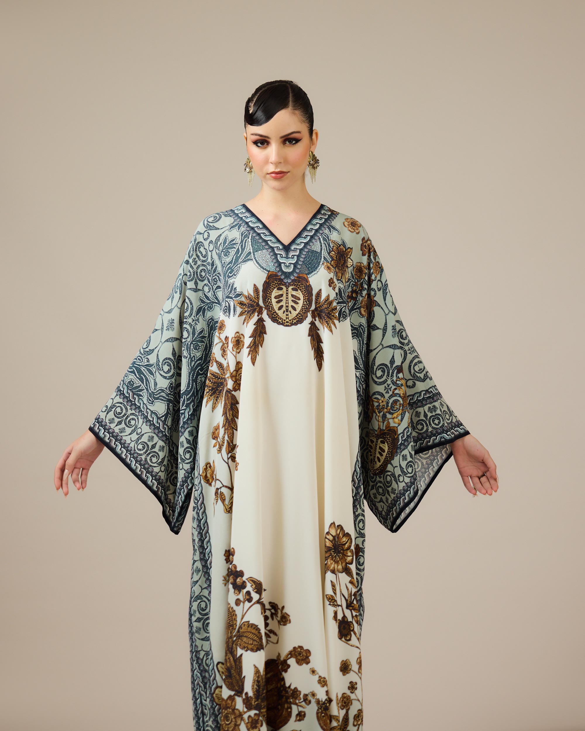 Florence : Ghufrina - Gold/White