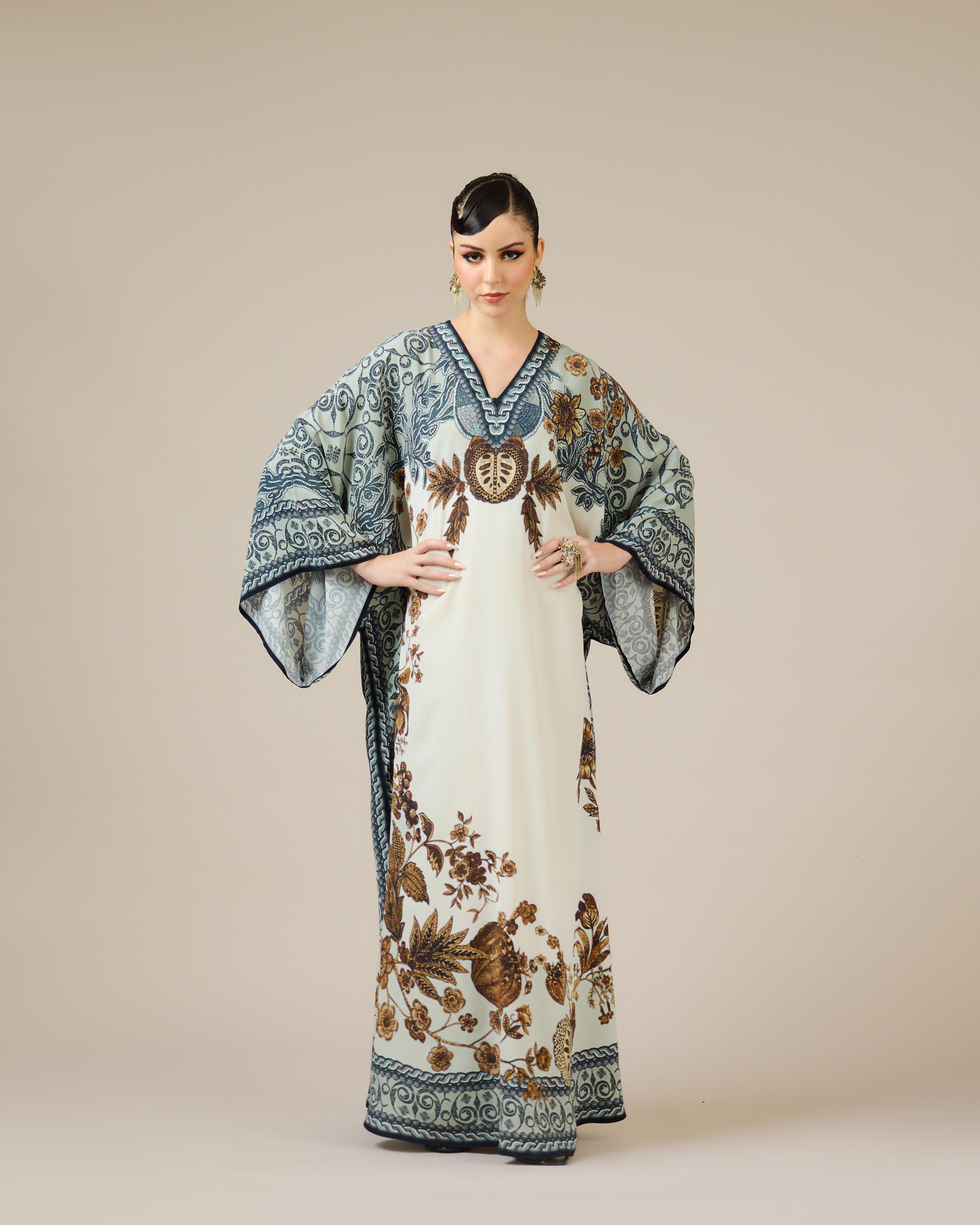 Florence : Ghufrina - Gold/White