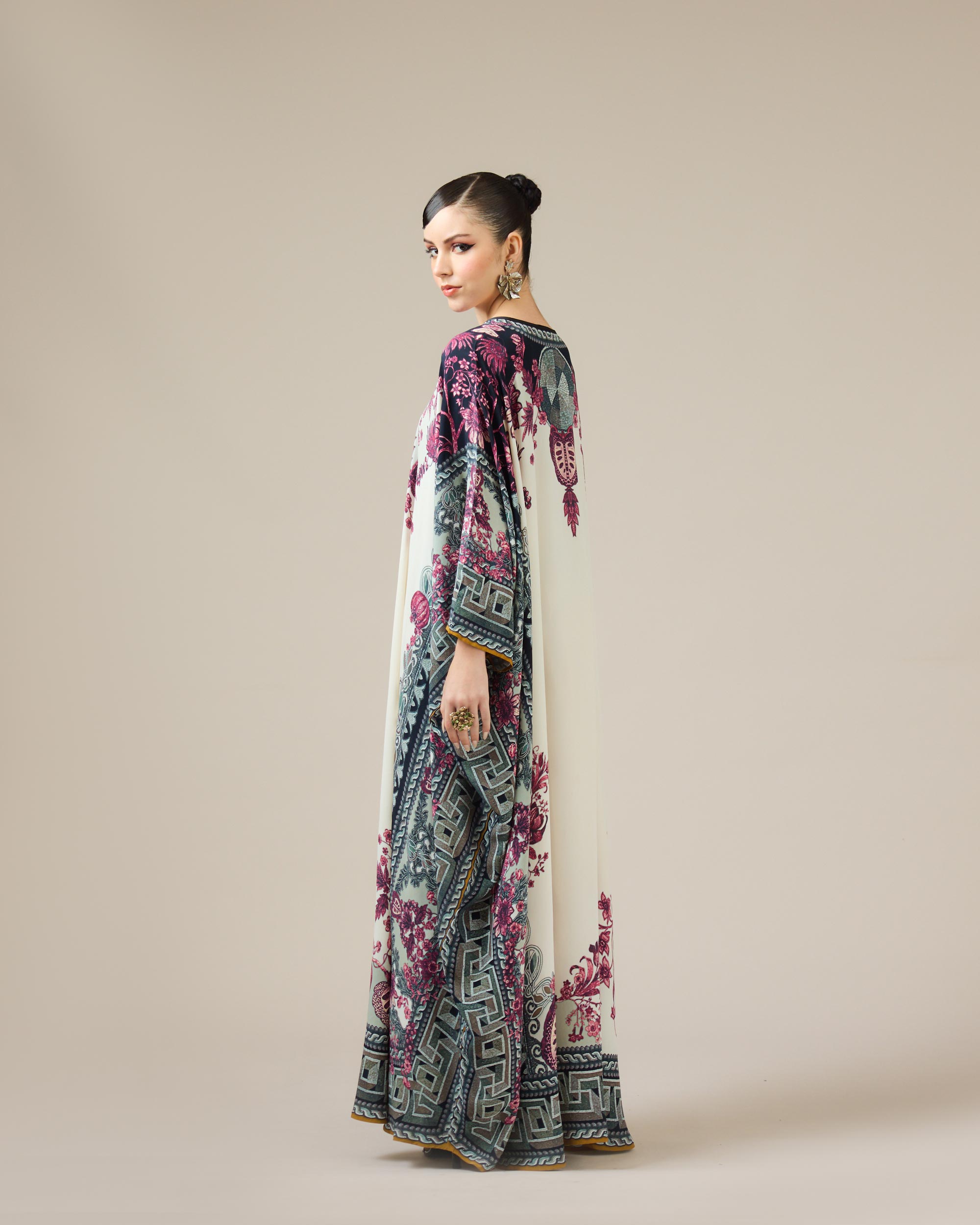 Florence : Sharifa - Ivory/Raspberry