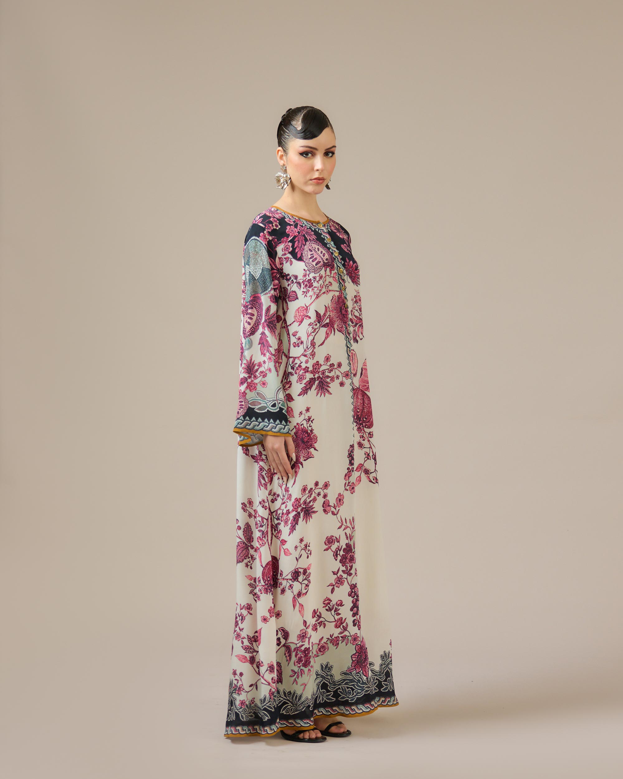 Florence : Bella - Ivory/Raspberry