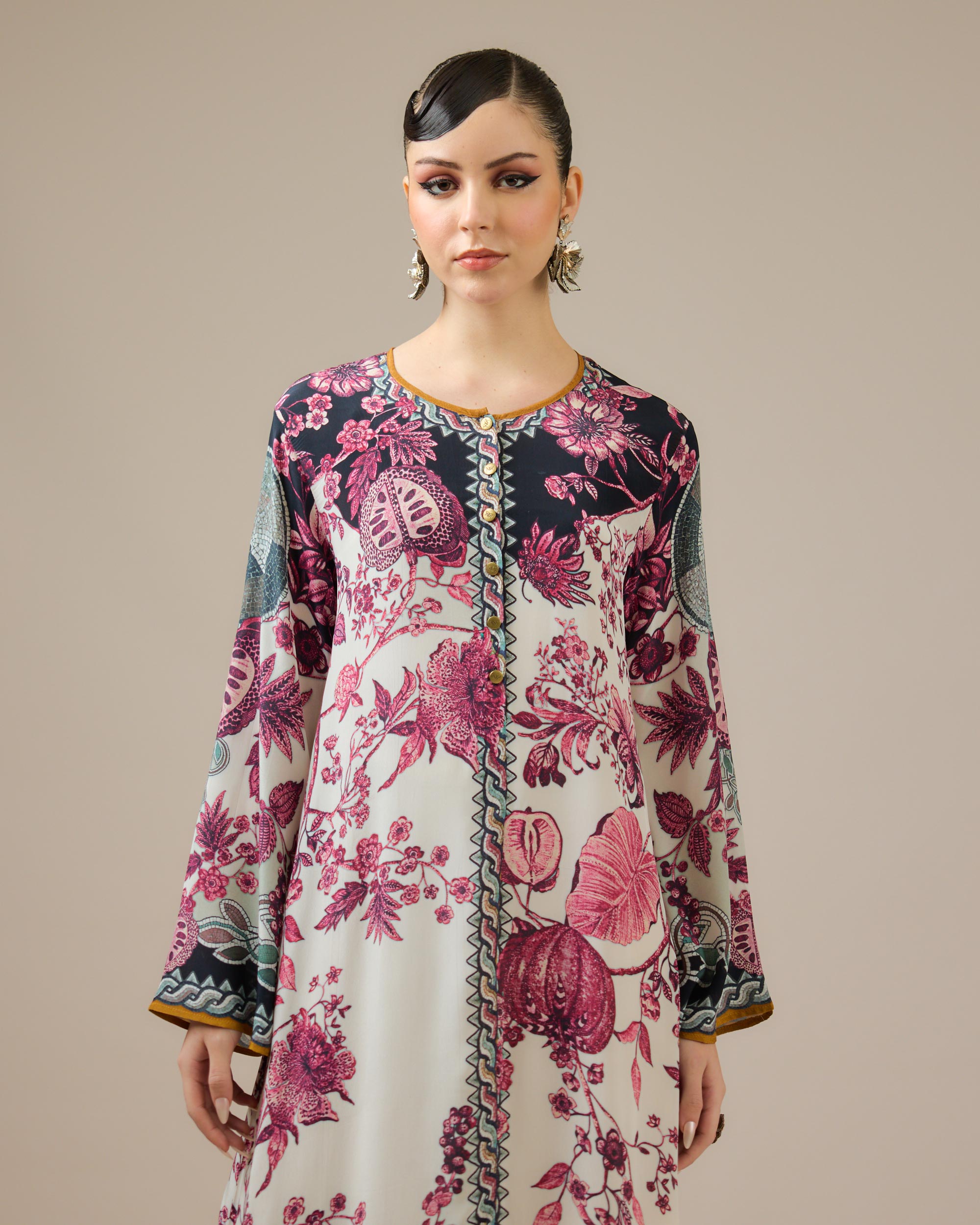 Florence : Bella - Ivory/Raspberry