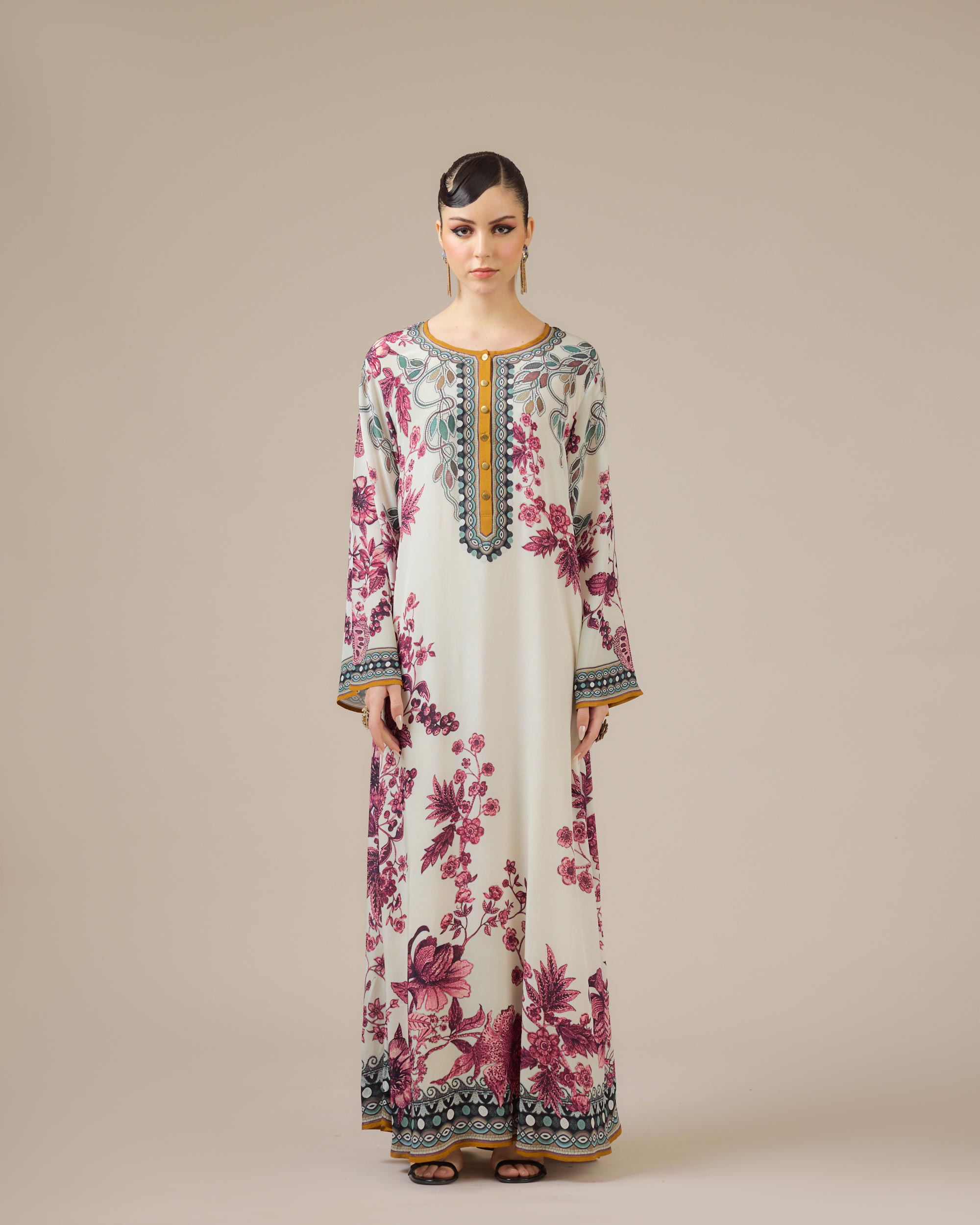 Florence : Florida - Ivory/Raspberry
