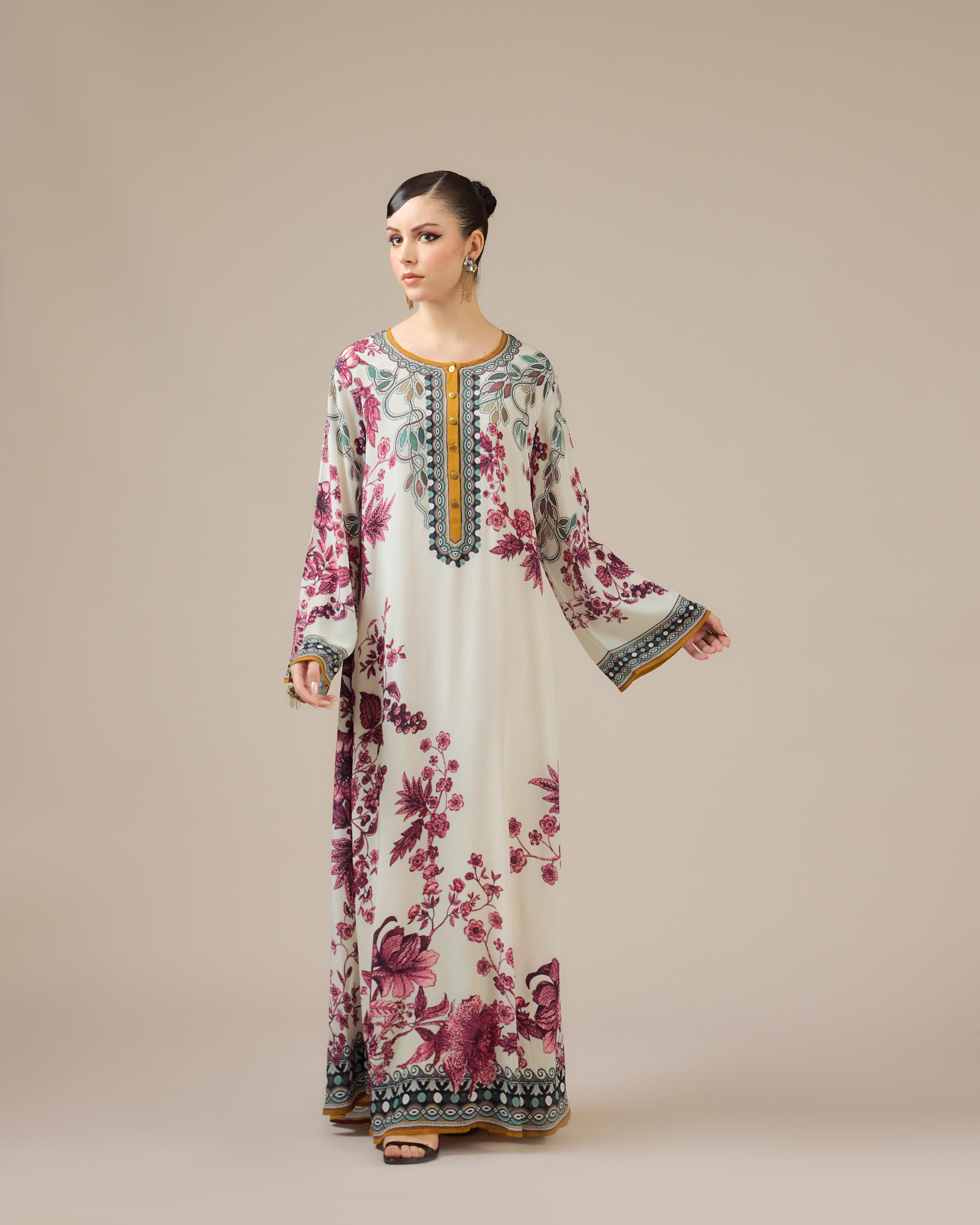 Florence : Florida - Ivory/Raspberry