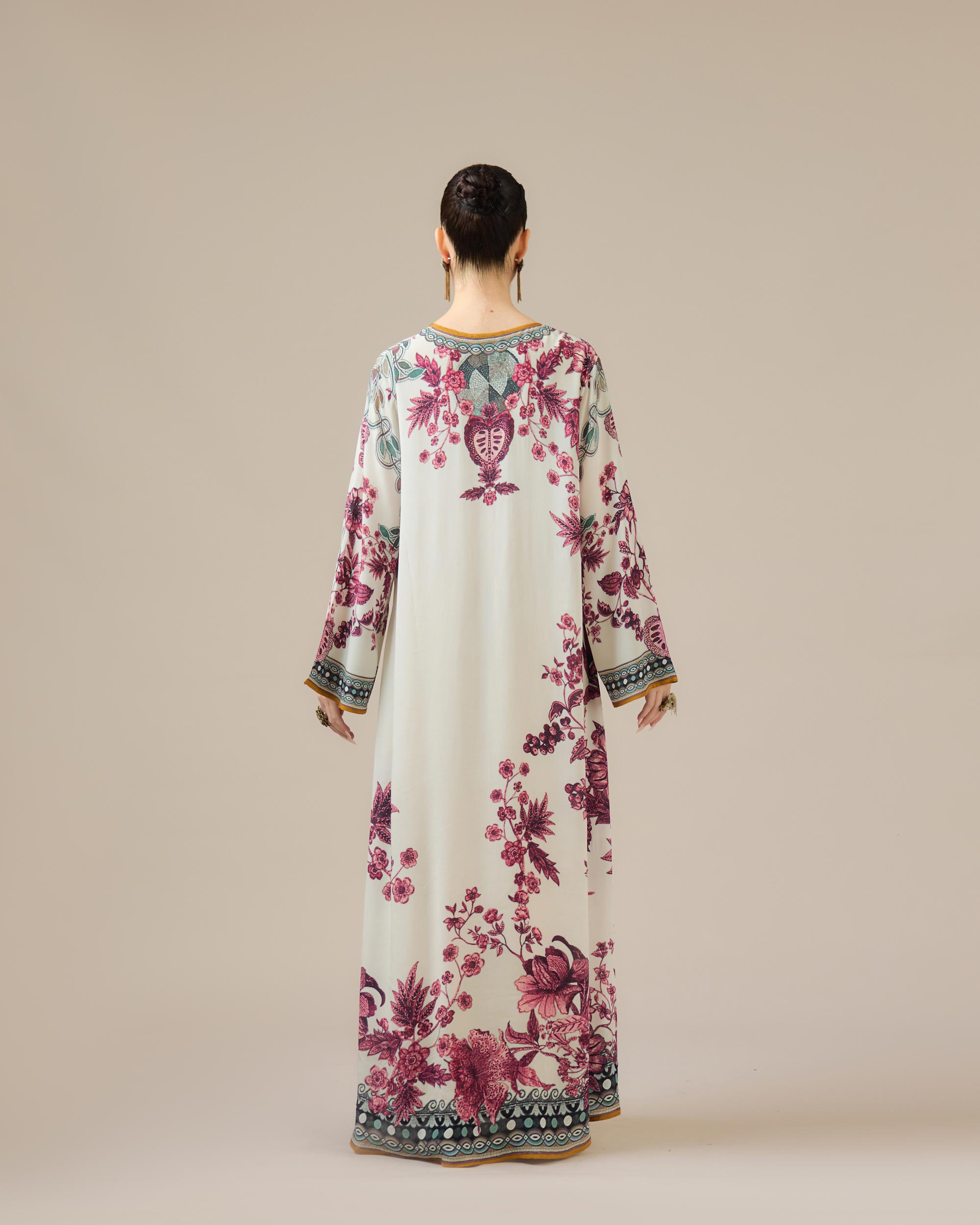 Florence : Florida - Ivory/Raspberry