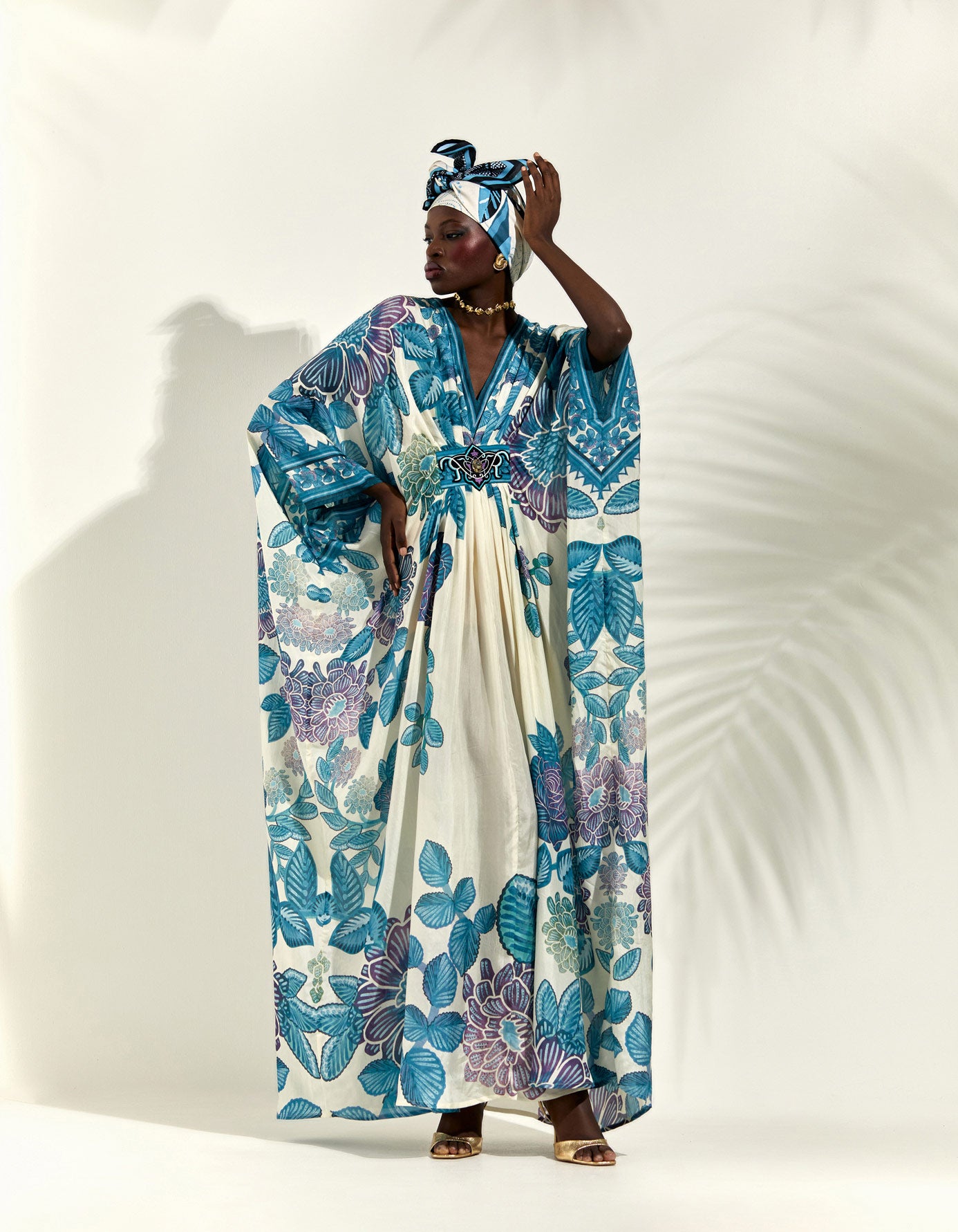 Jamaica : Imama - Blue/Ivory