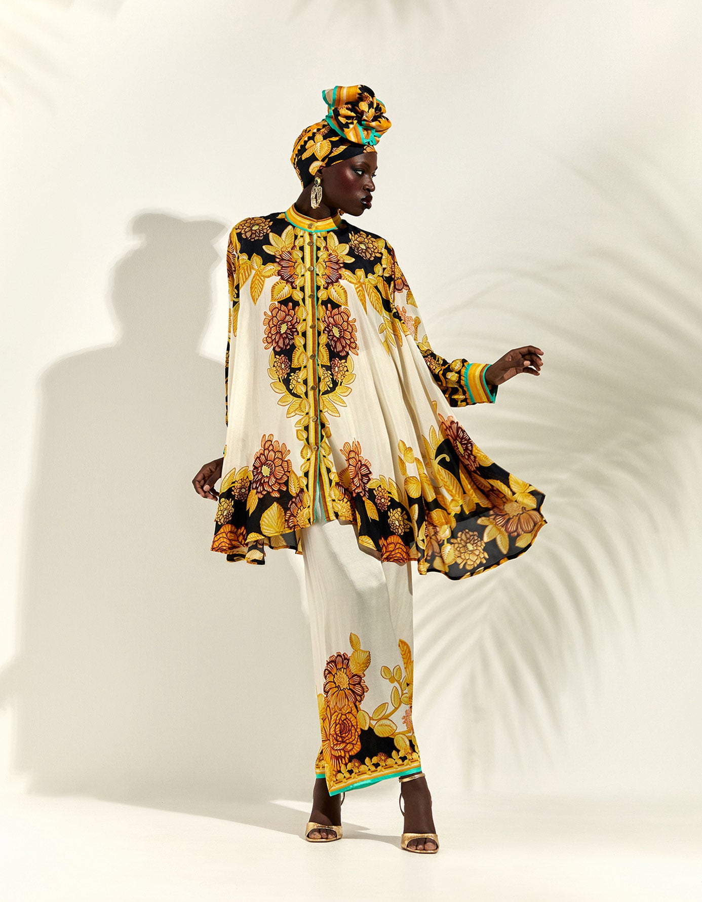 Jamaica : Nilofer - Ivory/Yellow