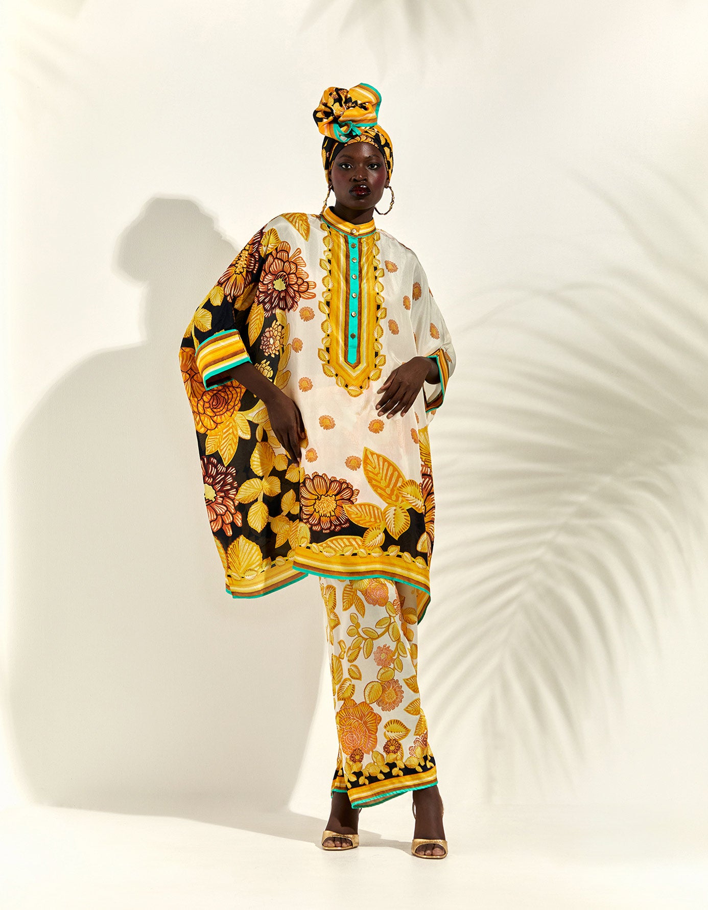 Jamaica : Chanel 36" - Ivory/Yellow