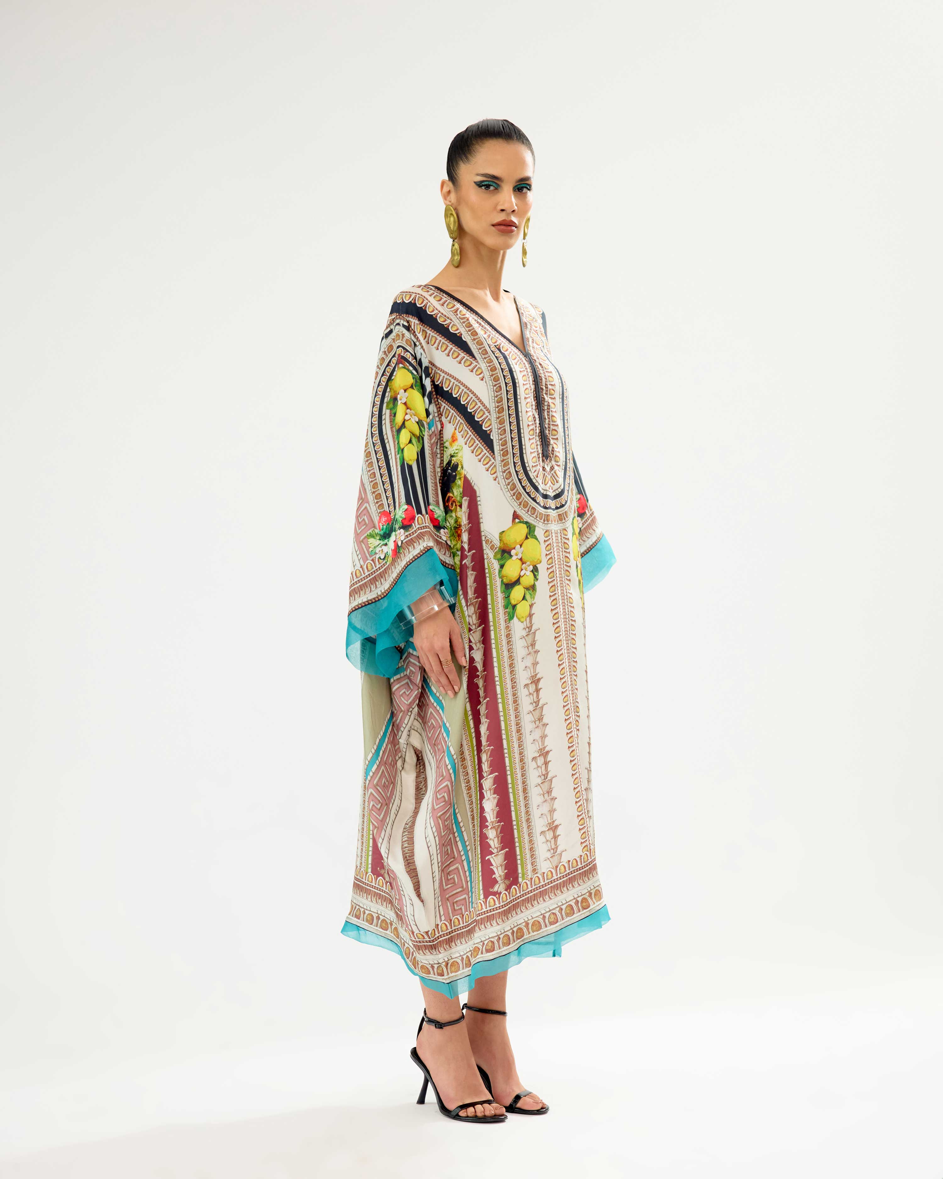 Orvieto : Olivia - Ivory/Aqua
