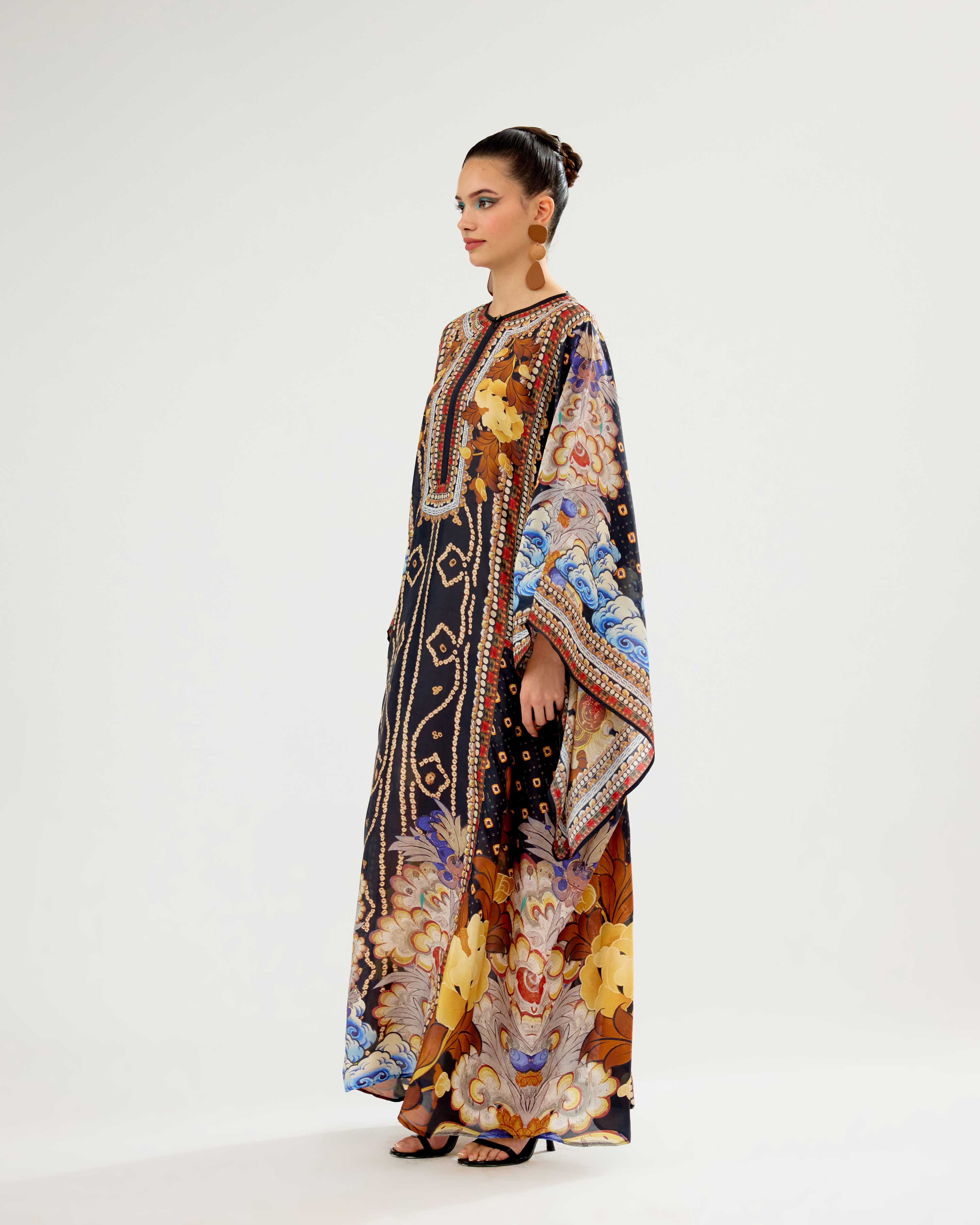 Ladakh : Beatrice - Black/Mustard