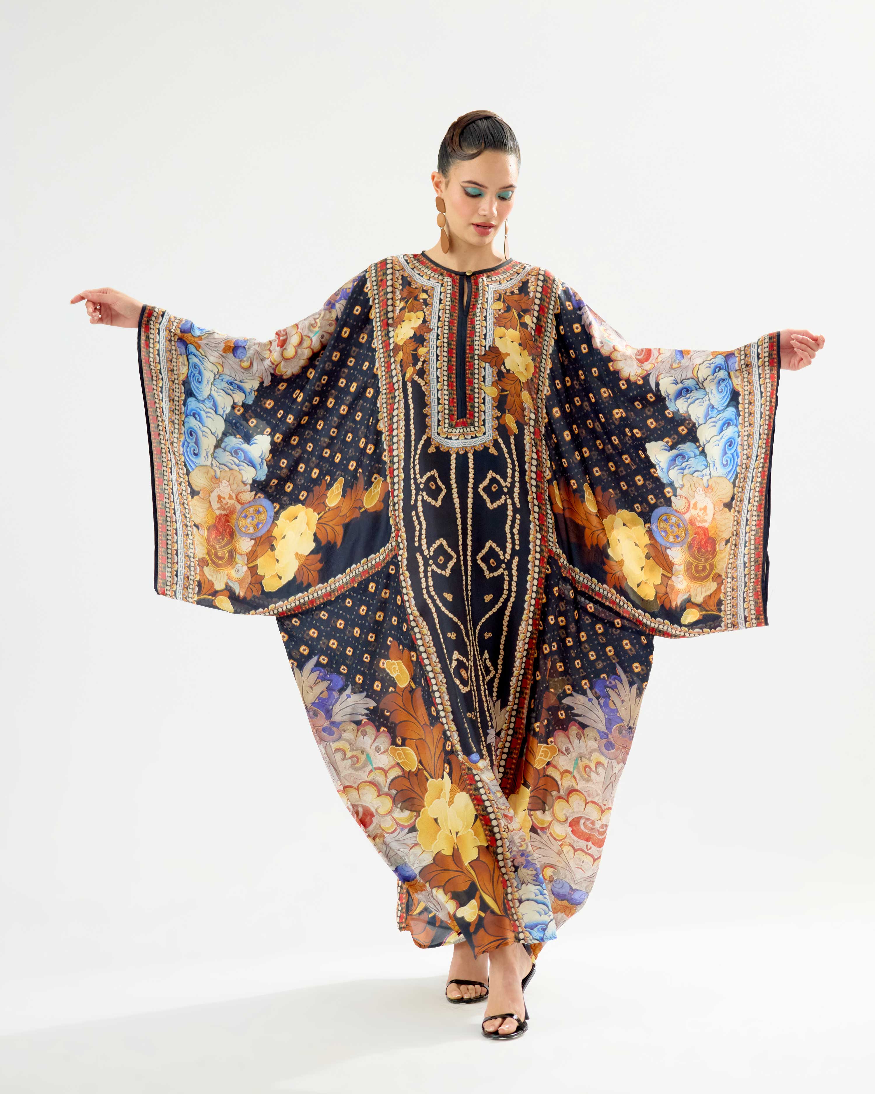Ladakh : Beatrice - Black/Mustard