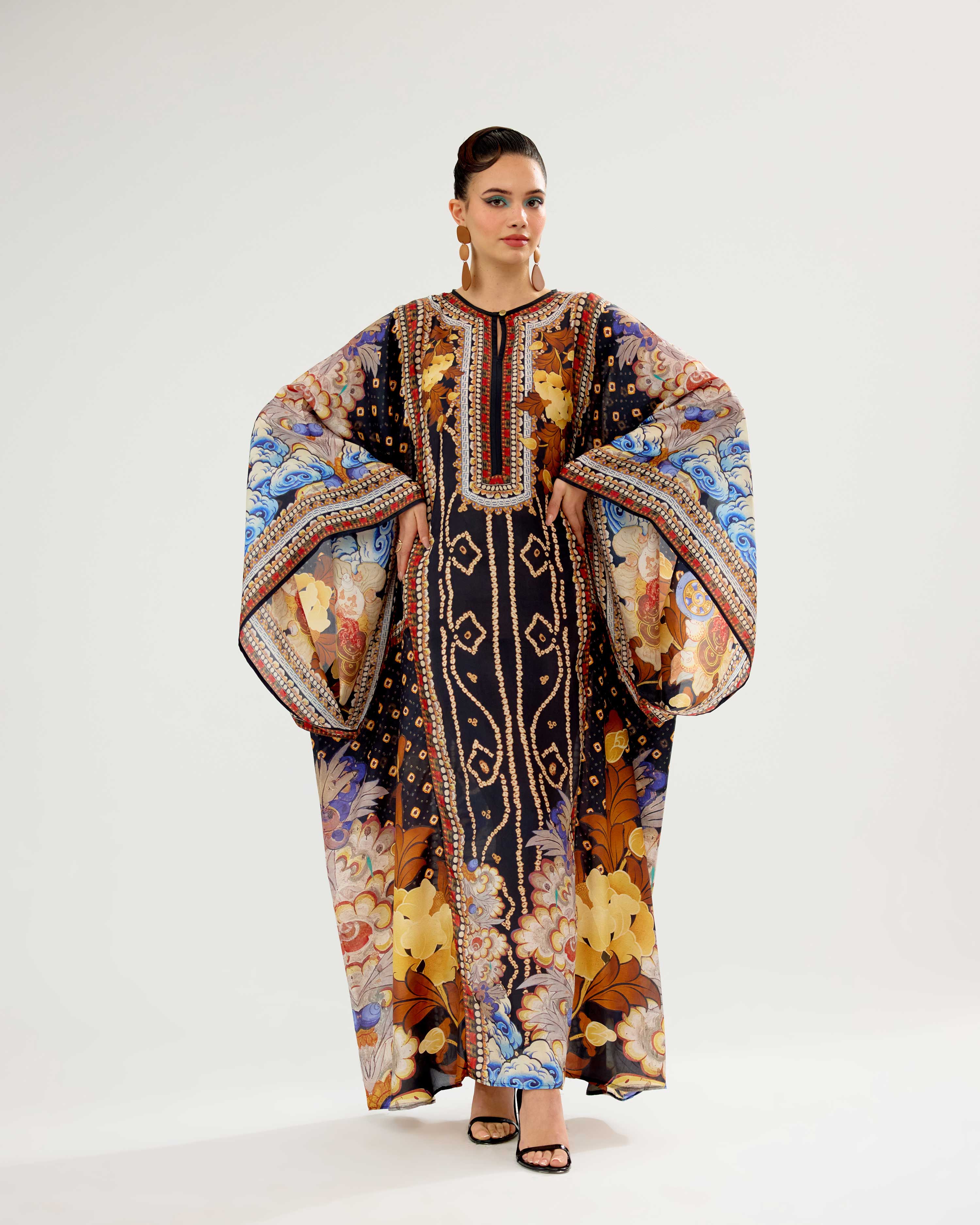 Ladakh : Beatrice - Black/Mustard