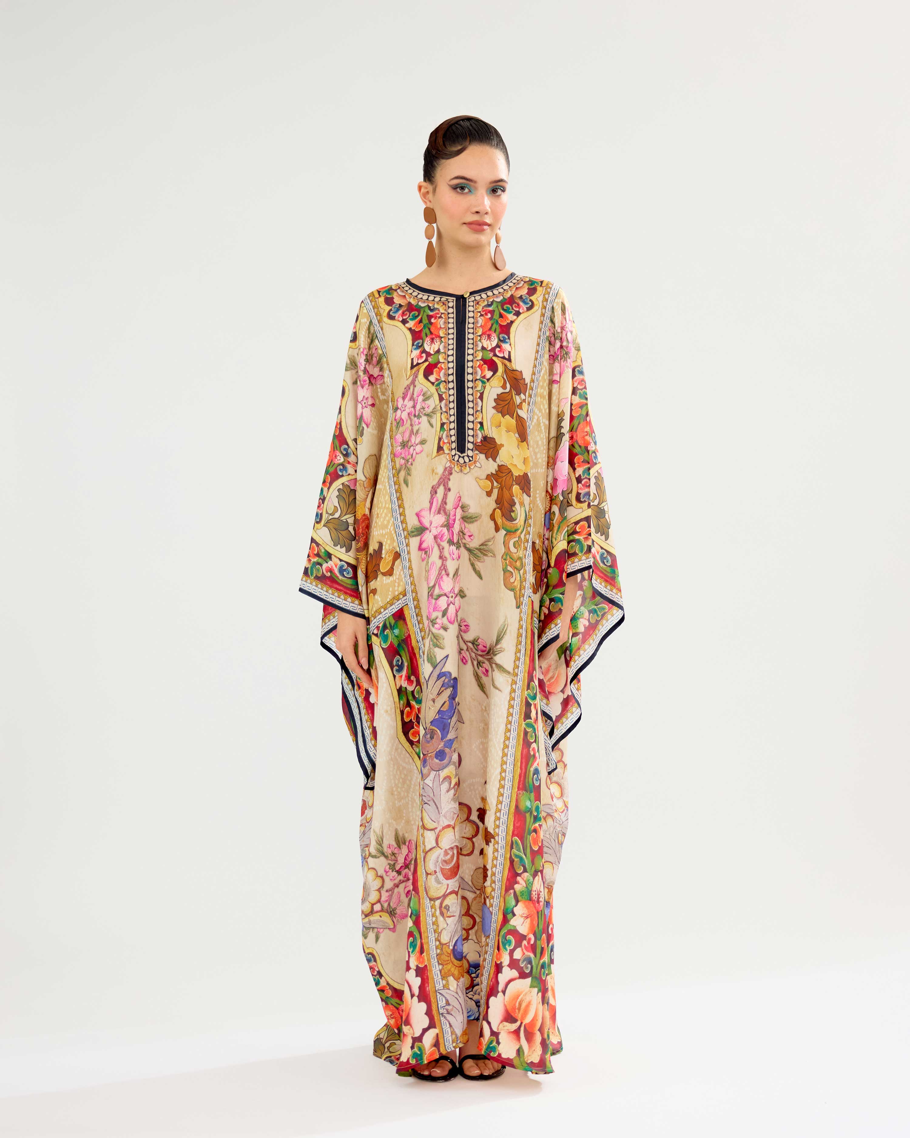 Ladakh : Beatrice - Beige/Multi