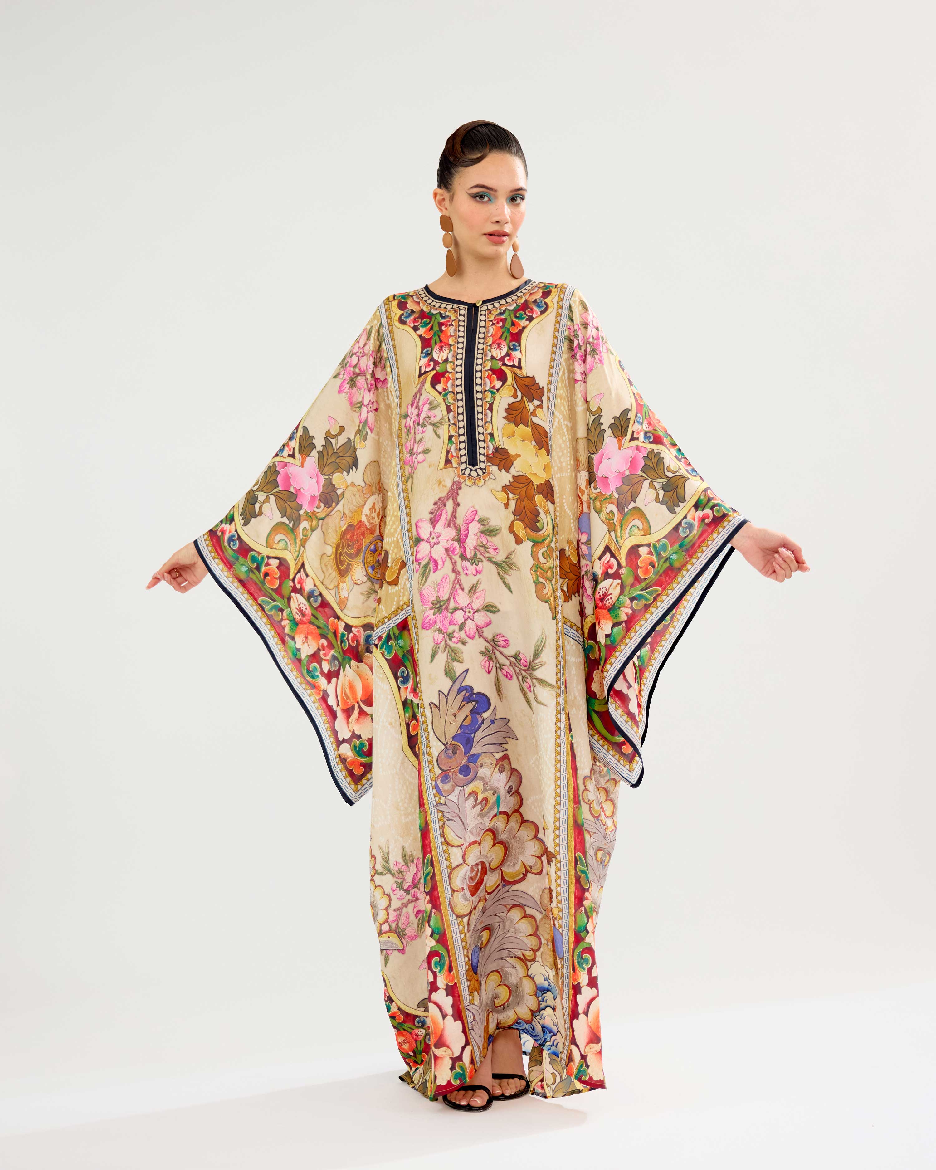 Ladakh : Beatrice - Beige/Multi