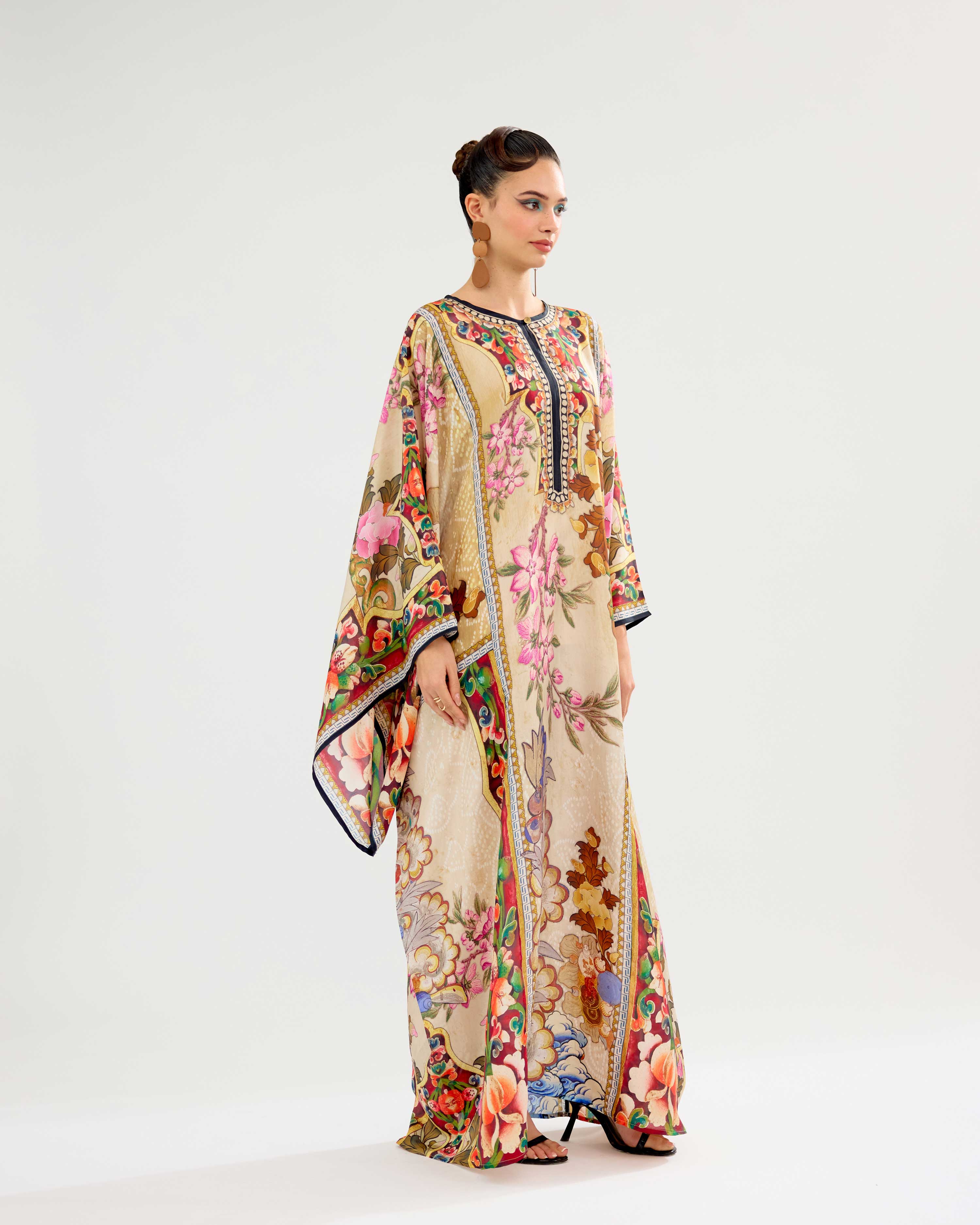 Ladakh : Beatrice - Beige/Multi