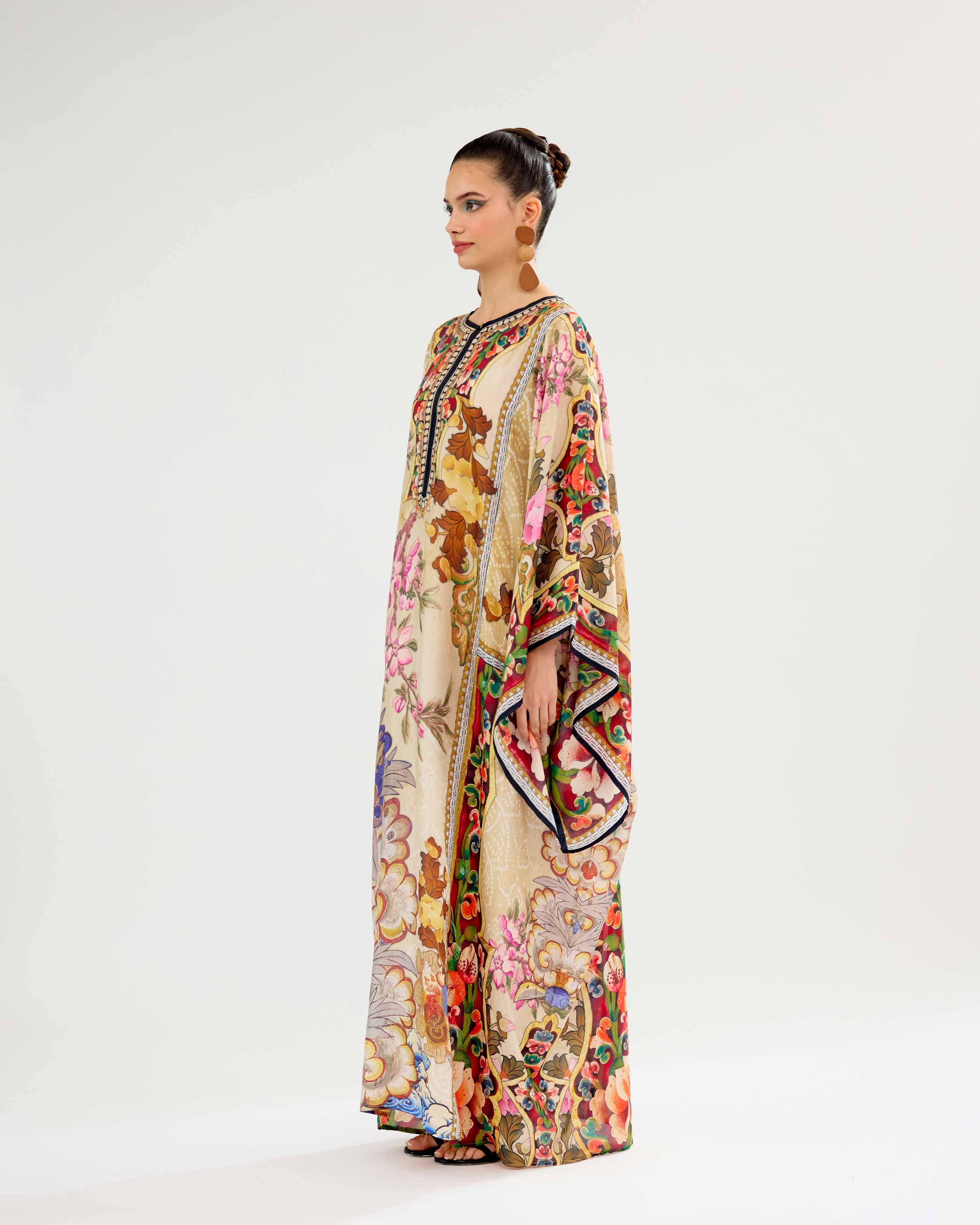 Ladakh : Beatrice - Beige/Multi