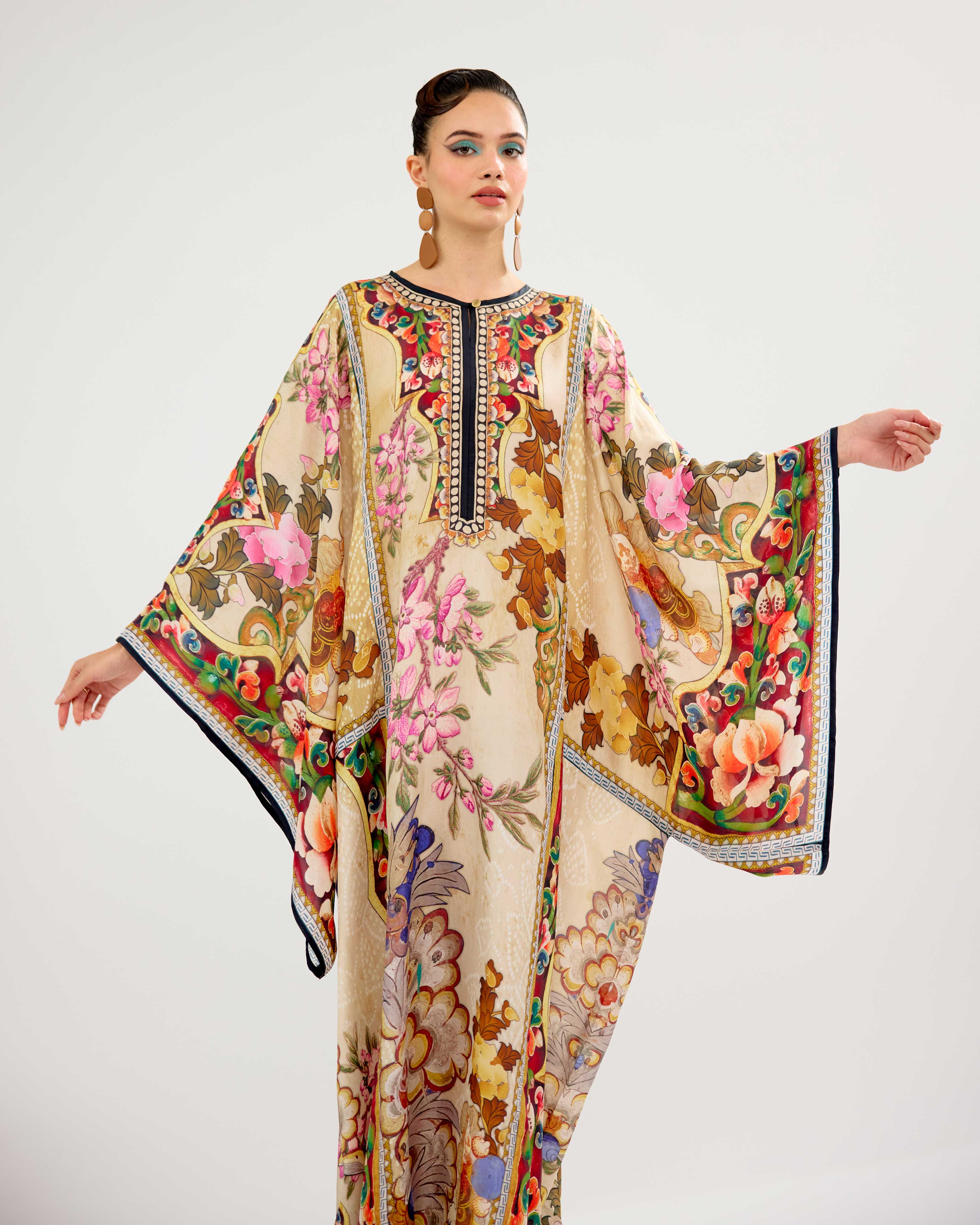 Ladakh : Beatrice - Beige/Multi