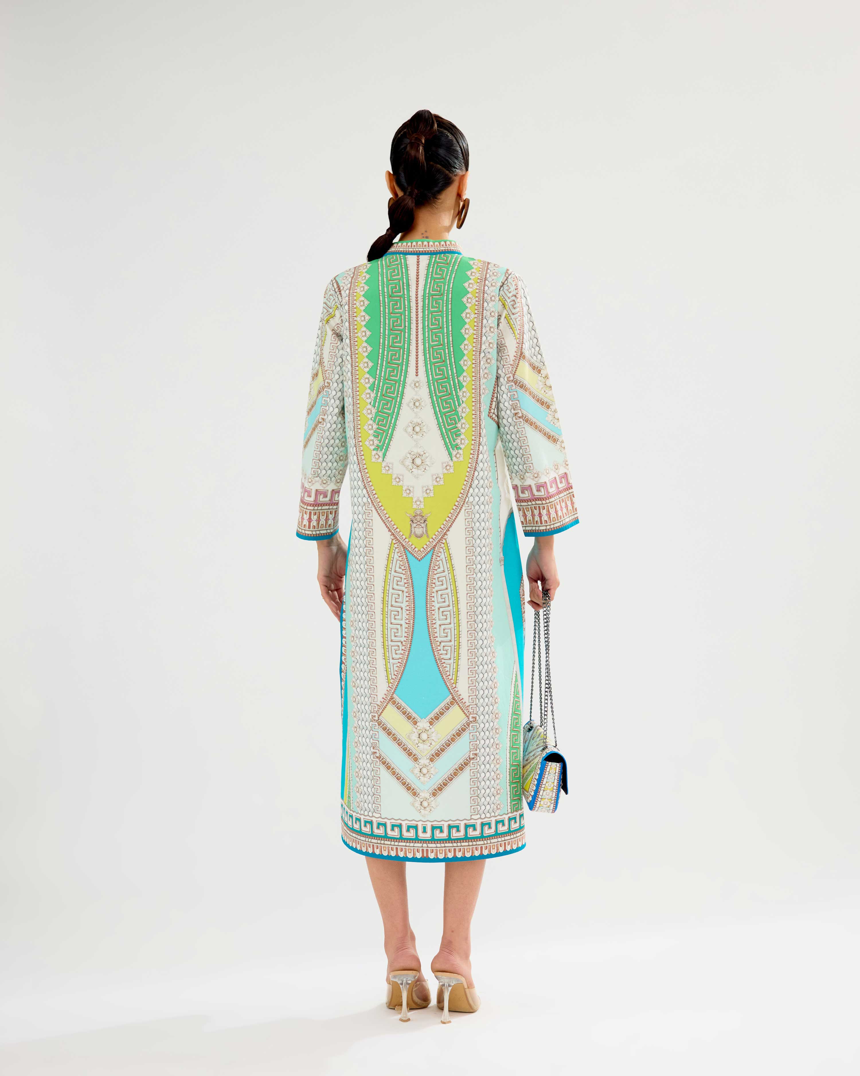 Orvieto : Ramneek - Aqua/Multi