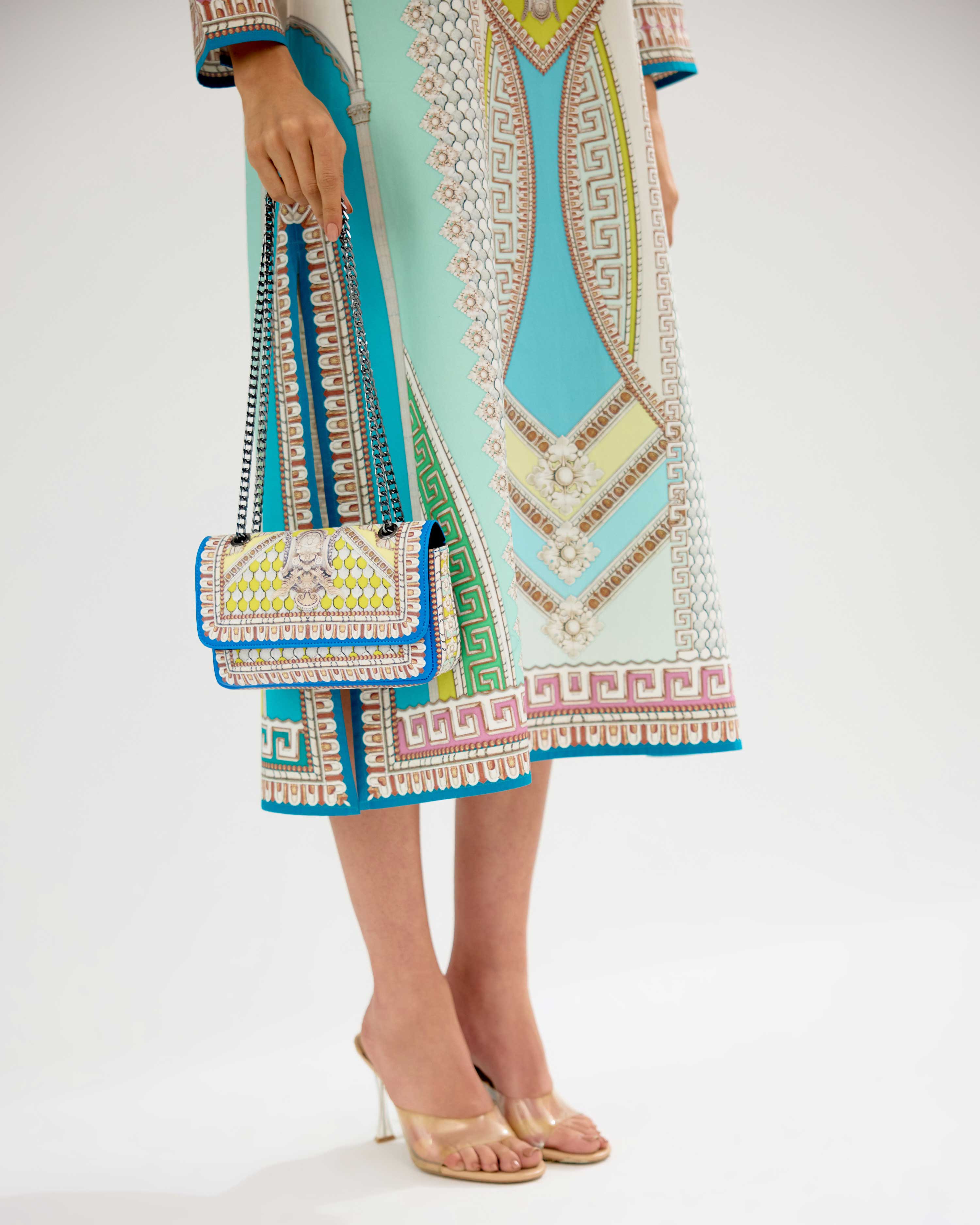 Orvieto : Ramneek - Aqua/Multi