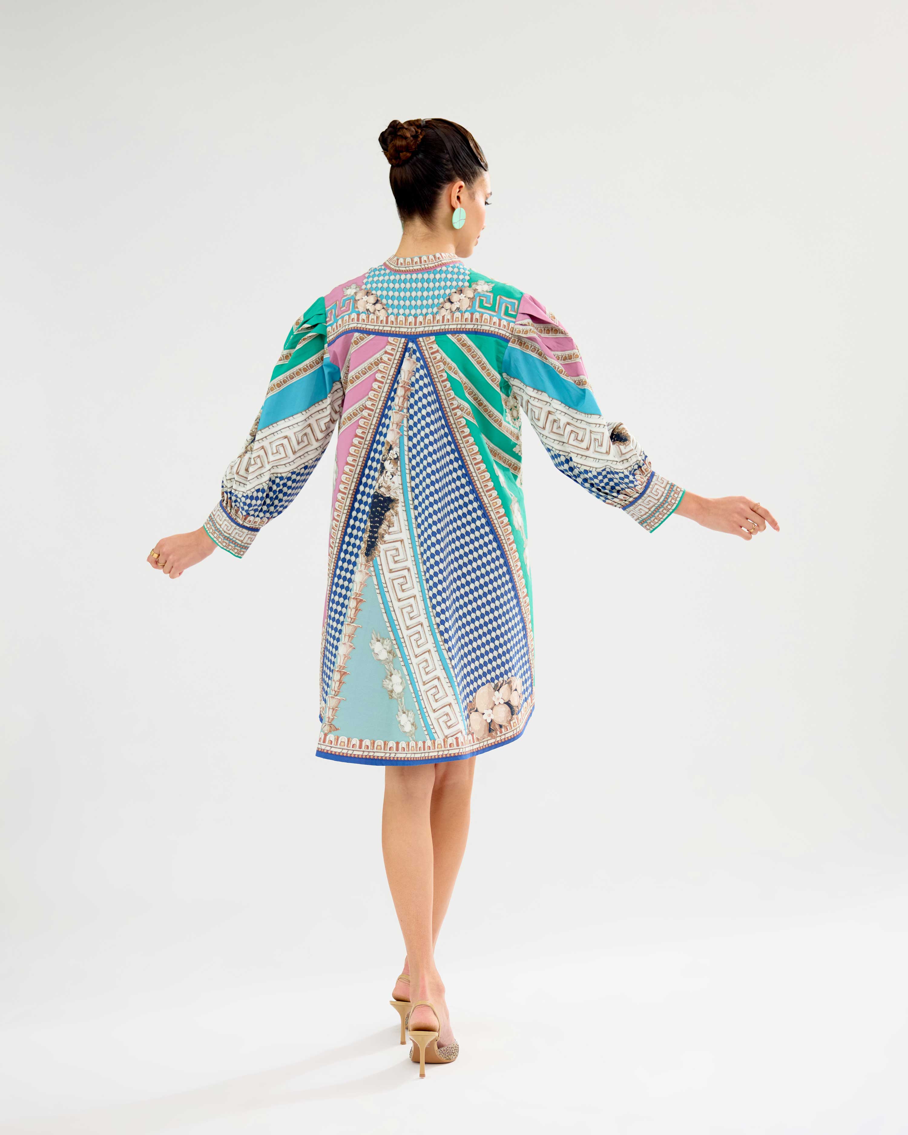 Orvieto : Sophia - Aqua/Pink