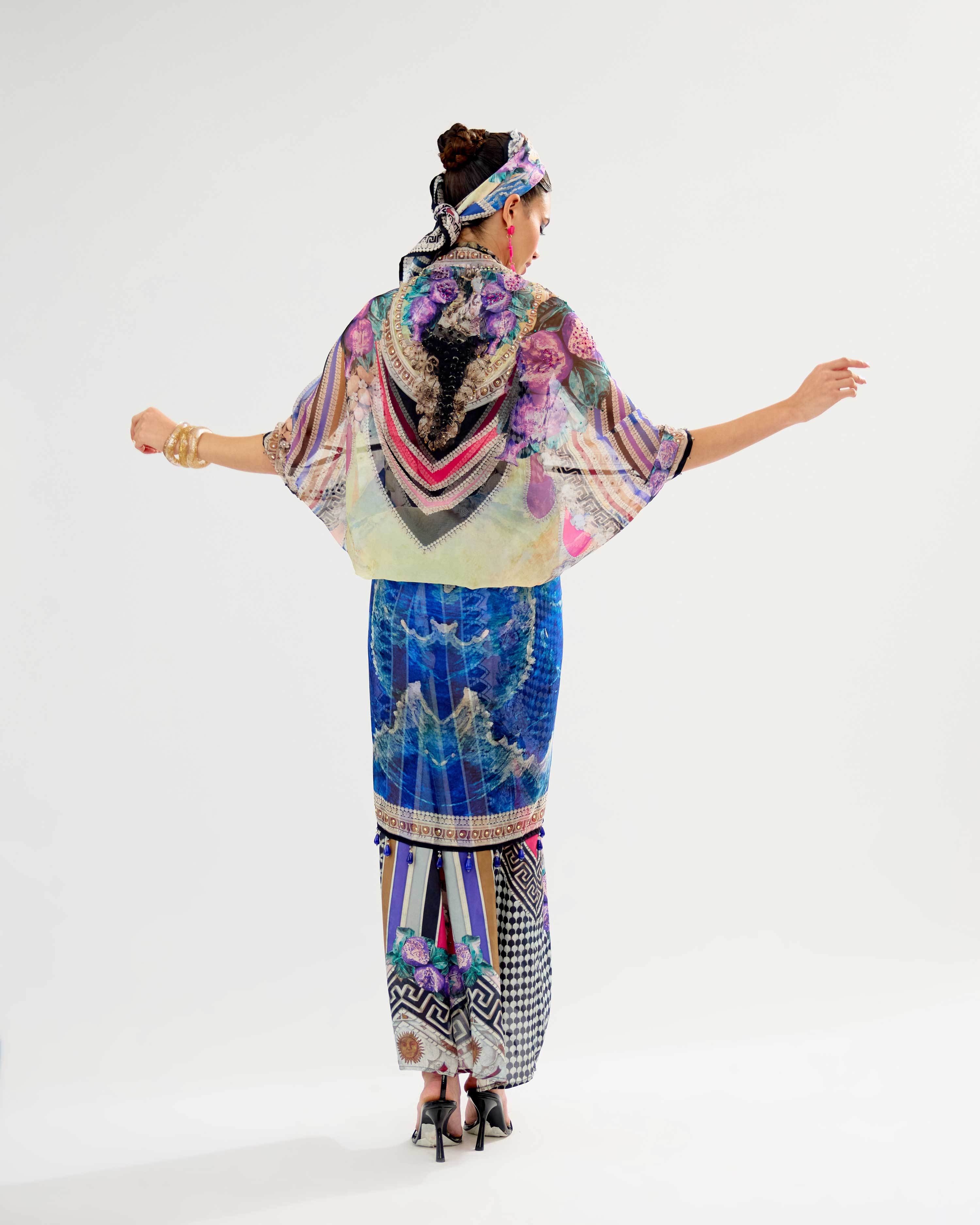 Orvieto : Isabella/Trinika - Purple/Black